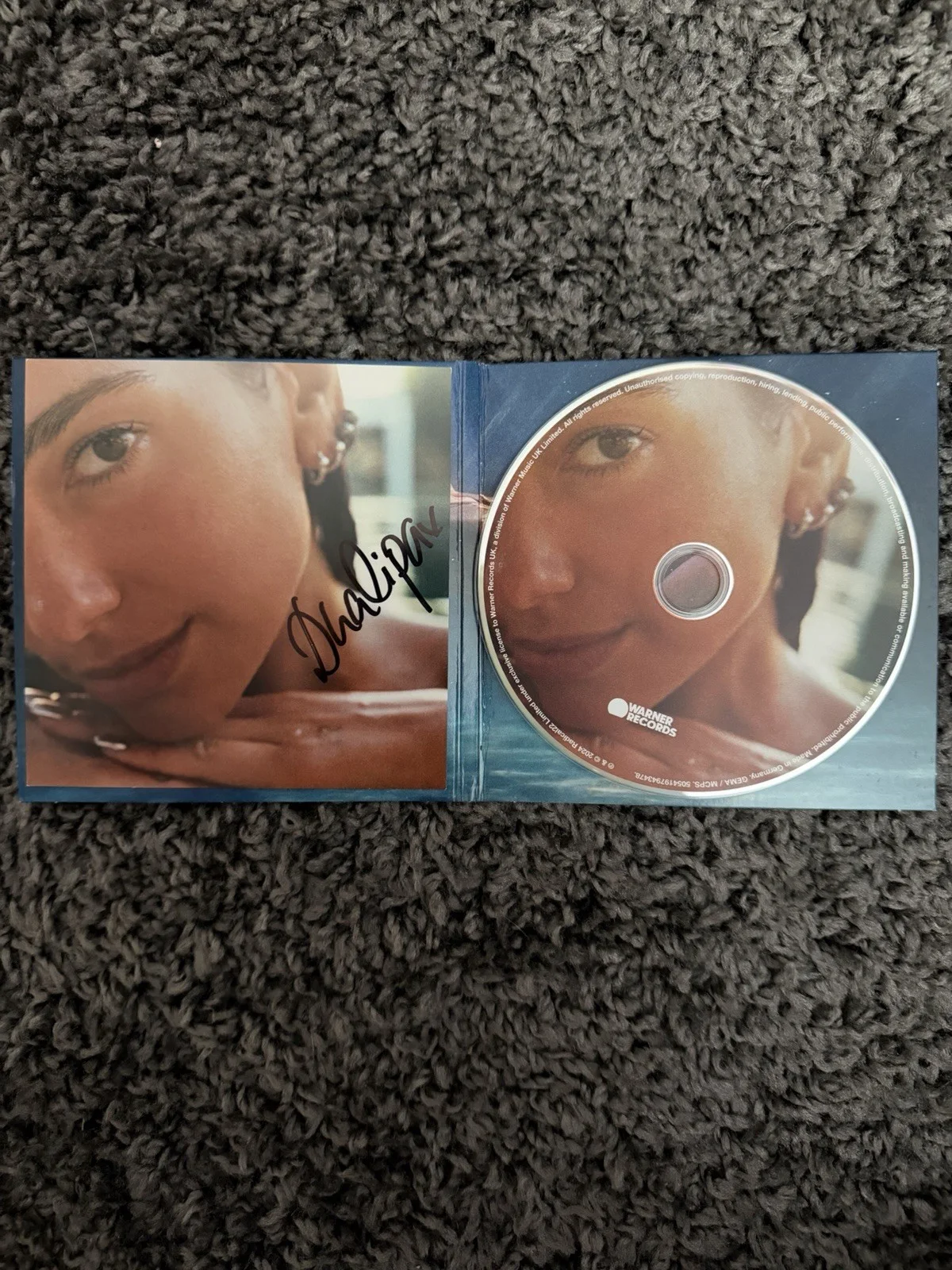 -SIGNED- Due Lipa Radical Optimism CD, image 2