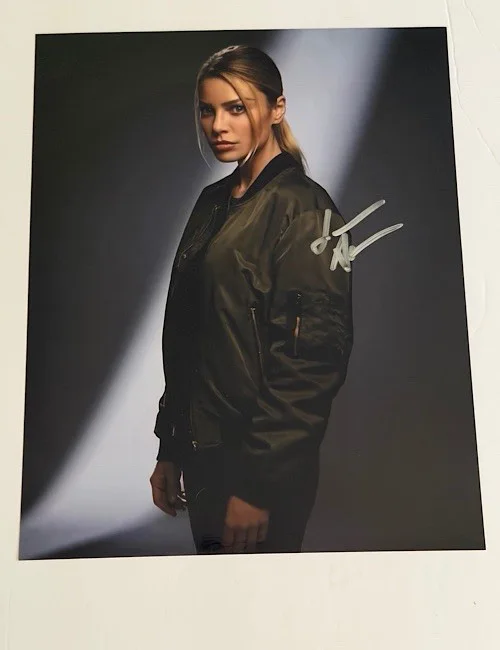 Lauren German — Lauren German “Lucifer” Signed Autographed Poster (8x 10 Inches)