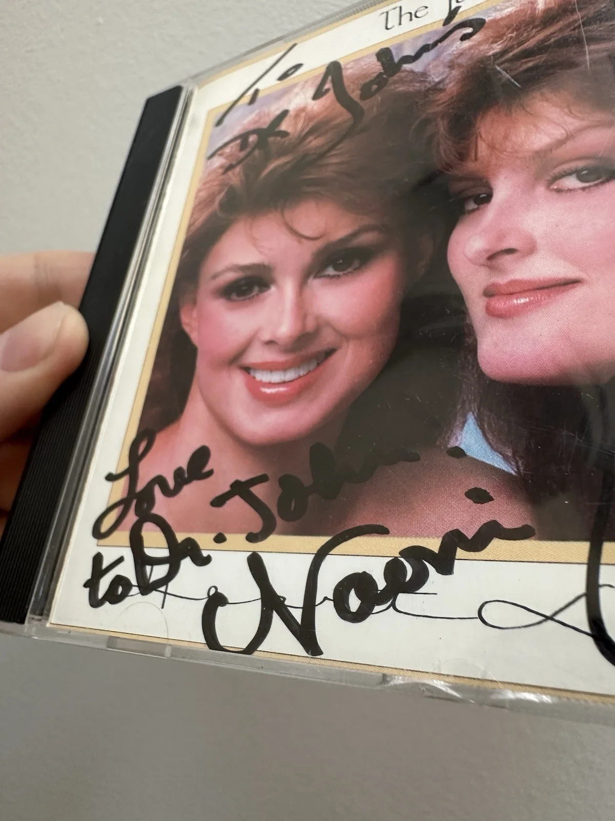 The Judds Signed Heartland CD Autographed Naomi & Wynonna Judd Country Music, изображение 2