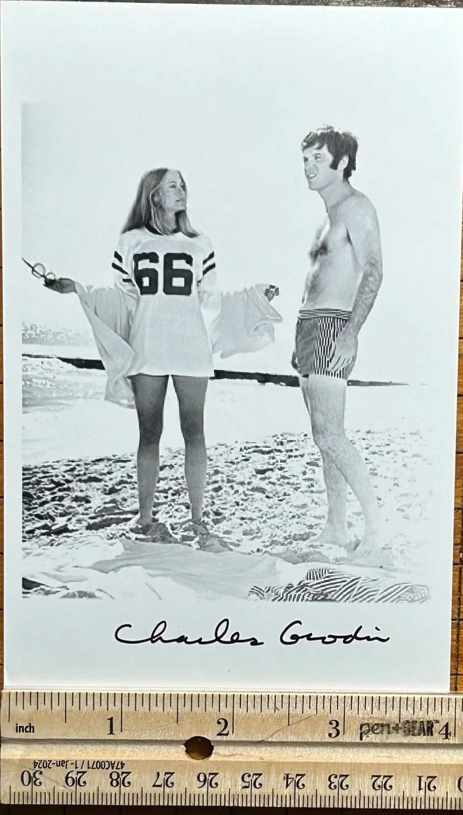 CHARLES GRODIN—SIGNED HeartbreakKid PHOTO—MidnightExpress•Ctch22•ISHTAR•CLIFFORD, image 2