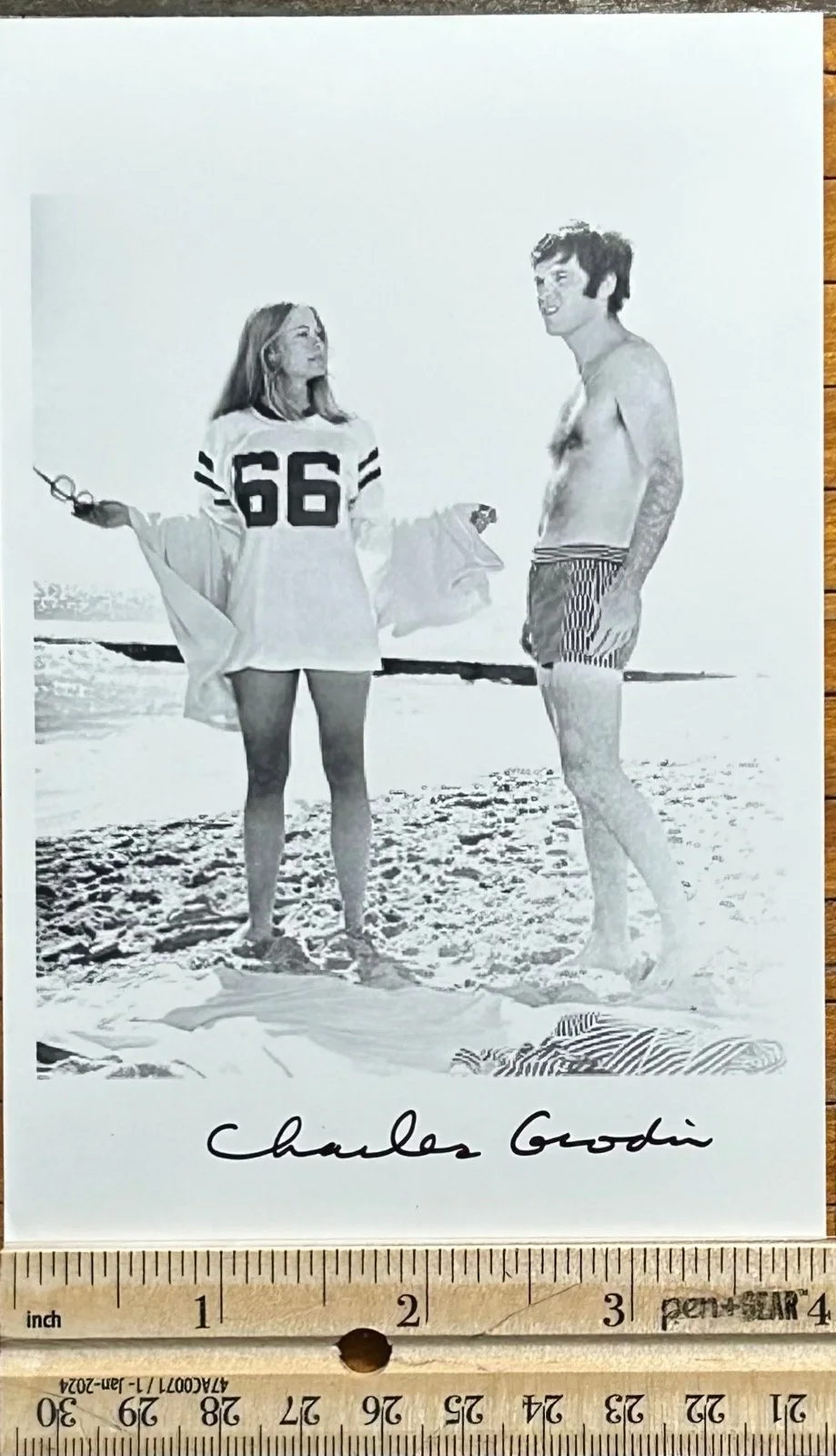CHARLES GRODIN—SIGNED HeartbreakKid PHOTO—MidnightExpress•Ctch22•ISHTAR•CLIFFORD, image 3