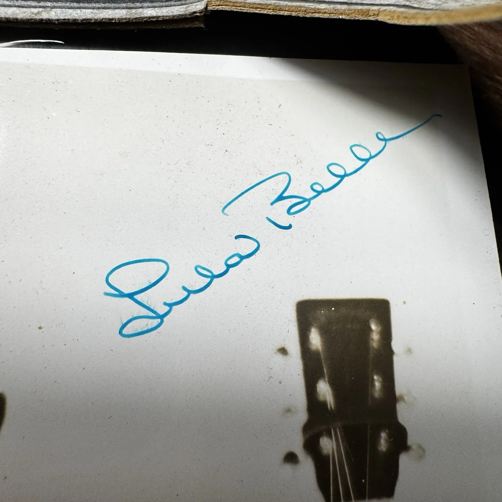Scotty, Lula Belle — Vtg Autographed Photo Scotty & Lulu Belle Country Music Hand Signed Cabinet Card, изображение 5