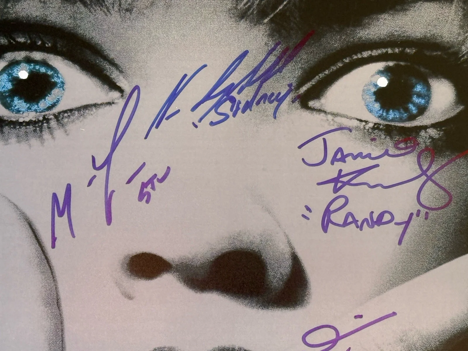 Neve Campbell — Scream Cast Signed 11x14 Photo Campbell Lillard Ulrich Kennedy EXACT PROOF B-3, image 3