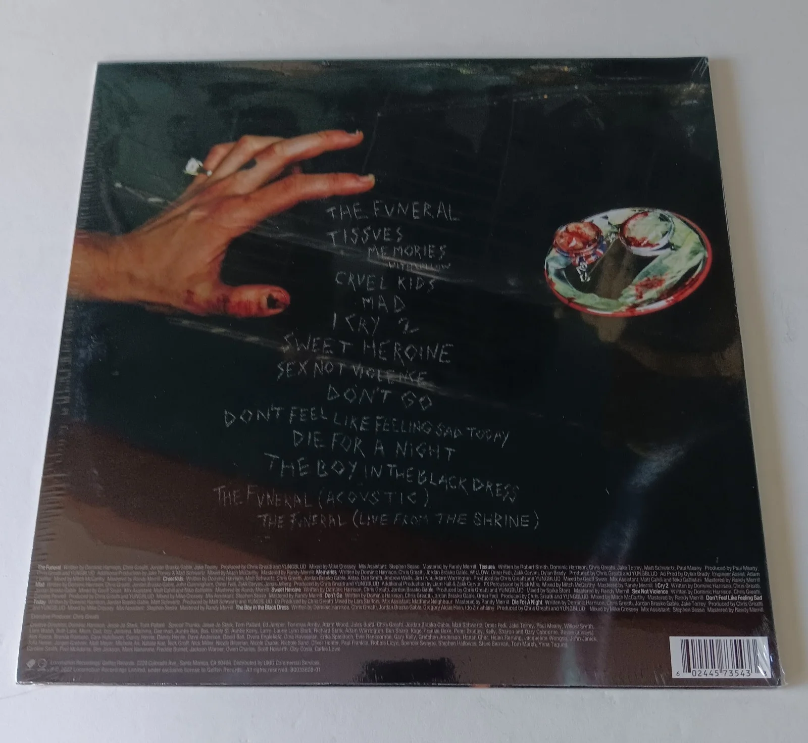 YUNGBLUD Self Titled Vinyl LP Signed insert Autographed sealed variant cover, image 2