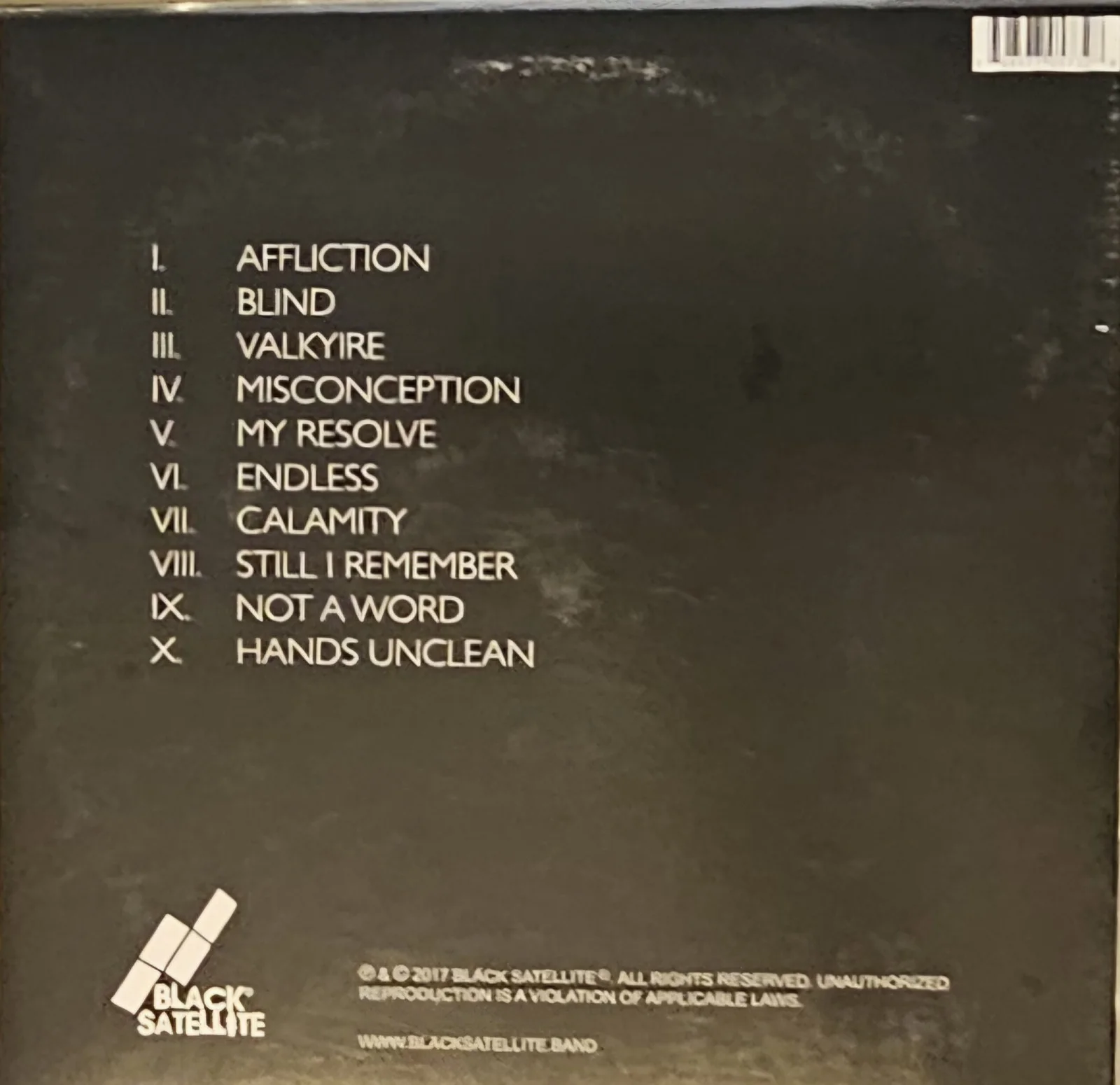 Black Satellite Debut Album "Endless" Autographed By Vale & Hawken, изображение 4