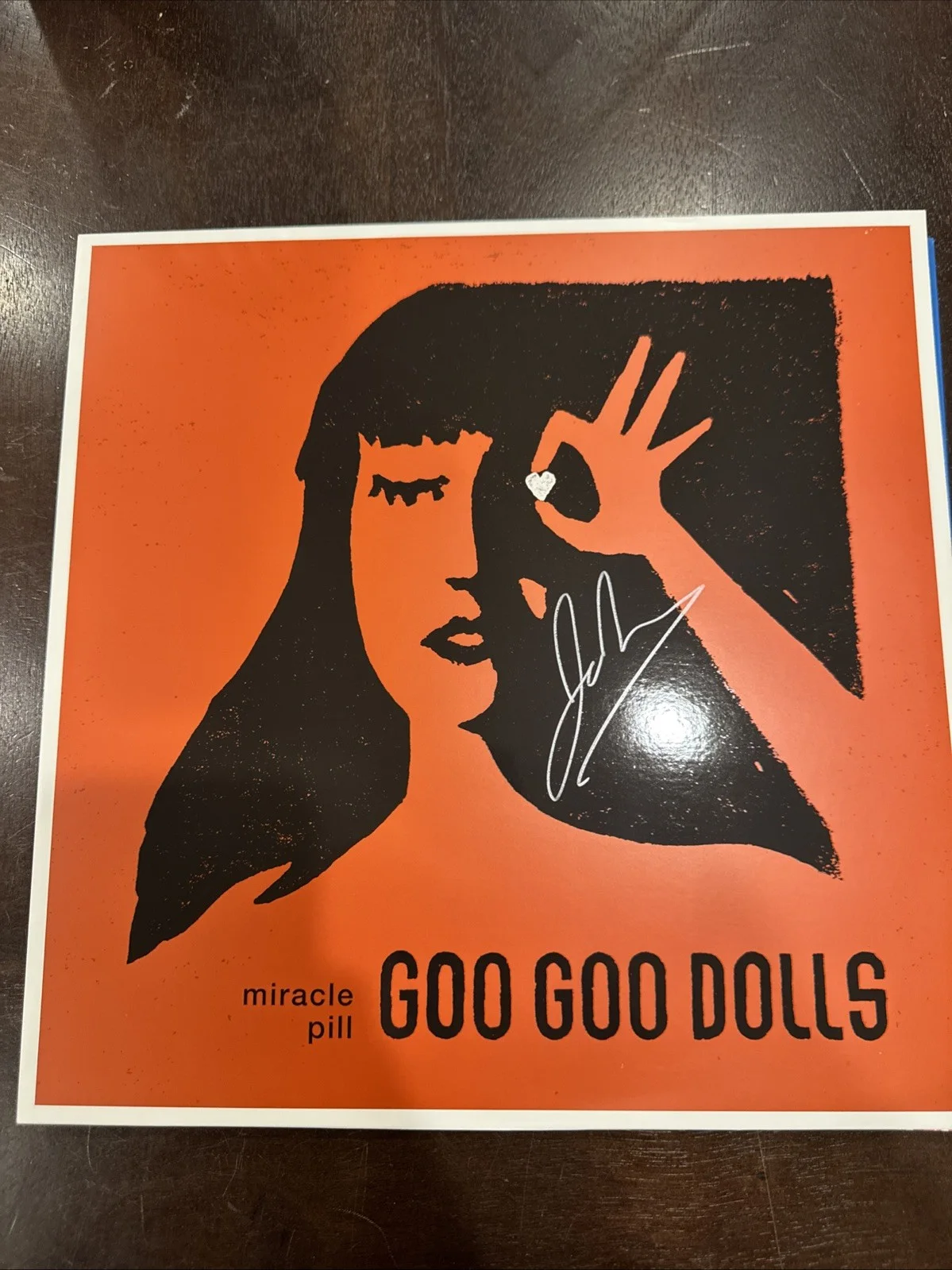 GOO GOO DOLLS signed vinyl album MIRACLE PILL JOHN Autograph Music Cover 90s, изображение 2