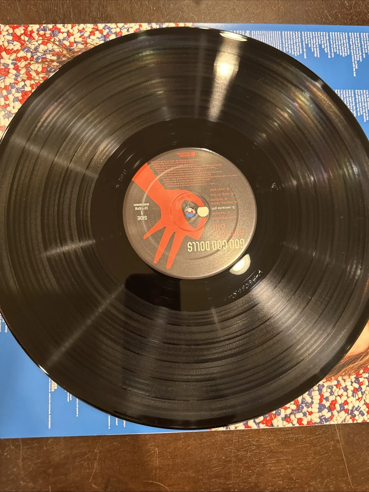 GOO GOO DOLLS signed vinyl album MIRACLE PILL JOHN Autograph Music Cover 90s, изображение 5