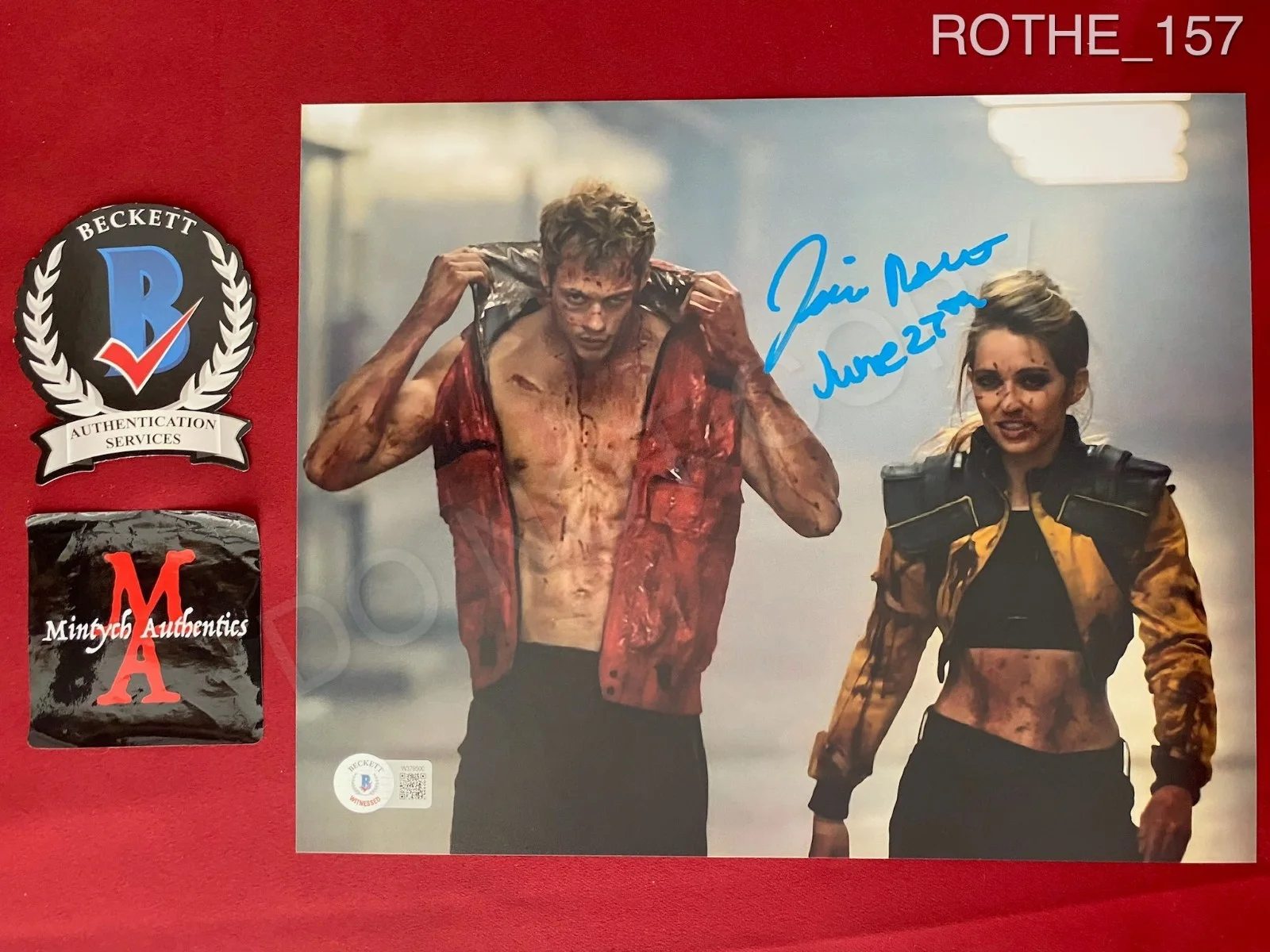 Jessica Rothe — Jessica Rothe autographed signed 8x10 photo Boy Kills World Beckett COA