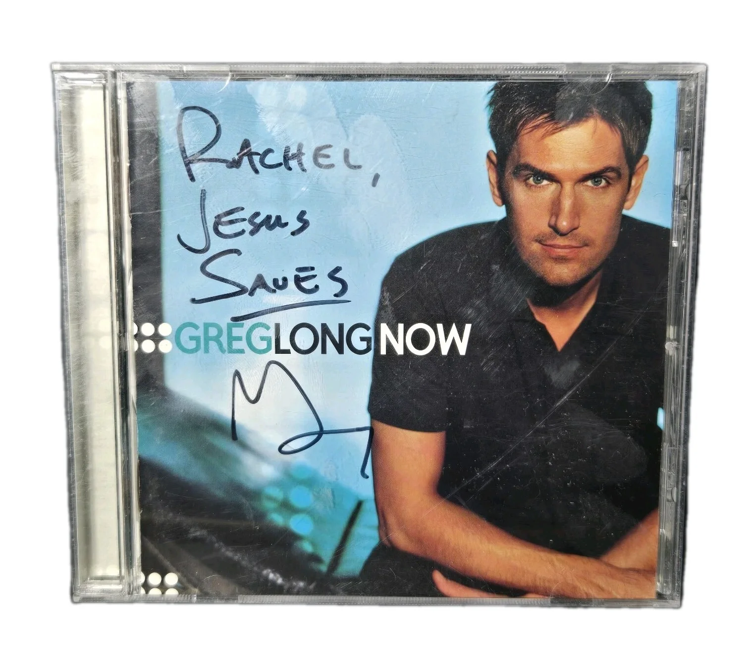 Greg Long NOW Two 2 Signed Autographed CDs Christian Music, image 2