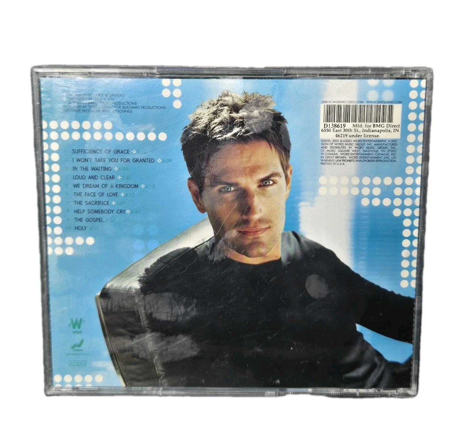 Greg Long NOW Two 2 Signed Autographed CDs Christian Music, image 3