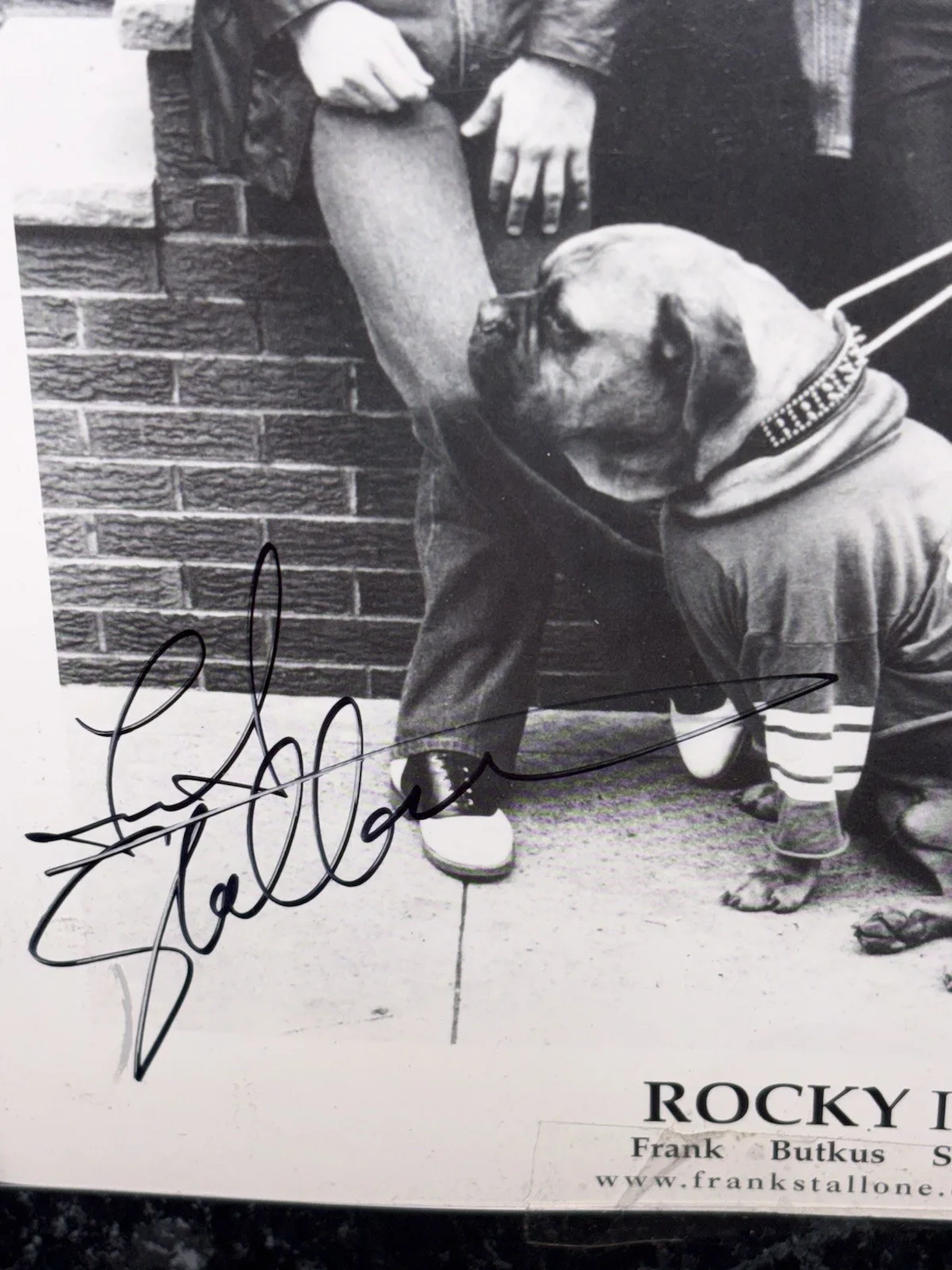 Frank Stallone — Rocky II Frank Stallone Signed Original Movie 8x10 Photo. Absolutely Beautiful, image 2
