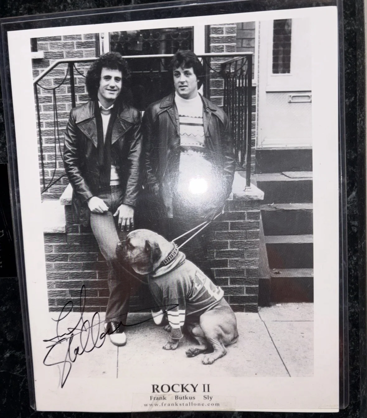 Frank Stallone — Rocky II Frank Stallone Signed Original Movie 8x10 Photo. Absolutely Beautiful, image 3