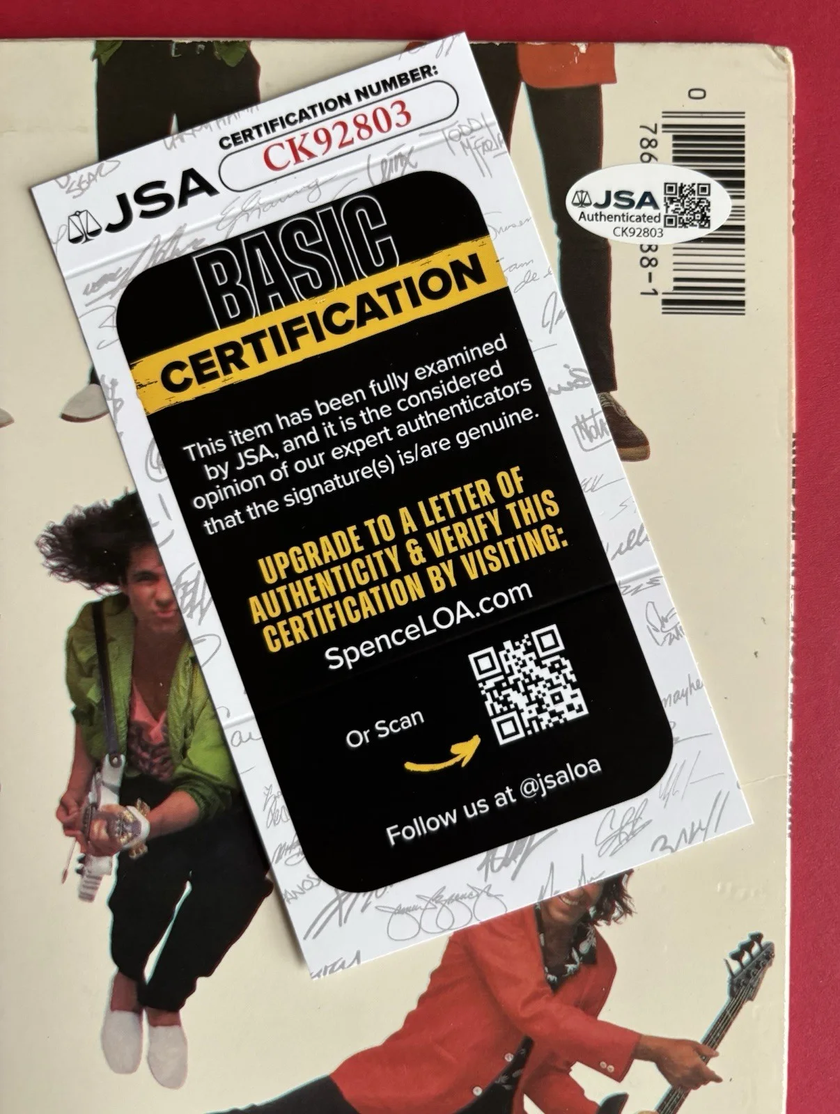 JEFFERSON STARSHIP Signed KNEE DEEP Vinyl Record JSA COA BALDWIN Thomas CHAQUICO, image 5