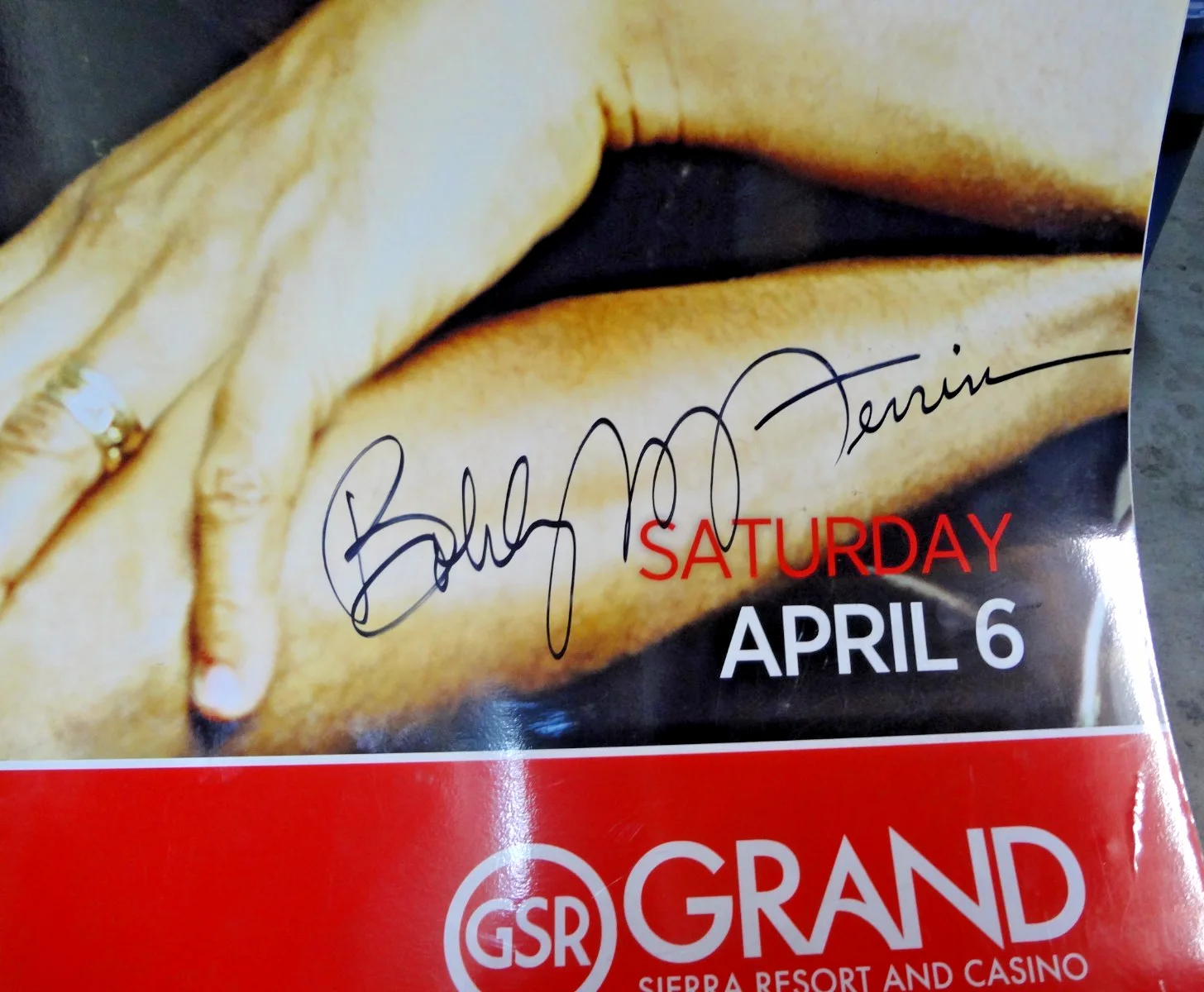 Bobby Mcferrin autographed Concert Marquee Poster card board 44" x 28", изображение 2