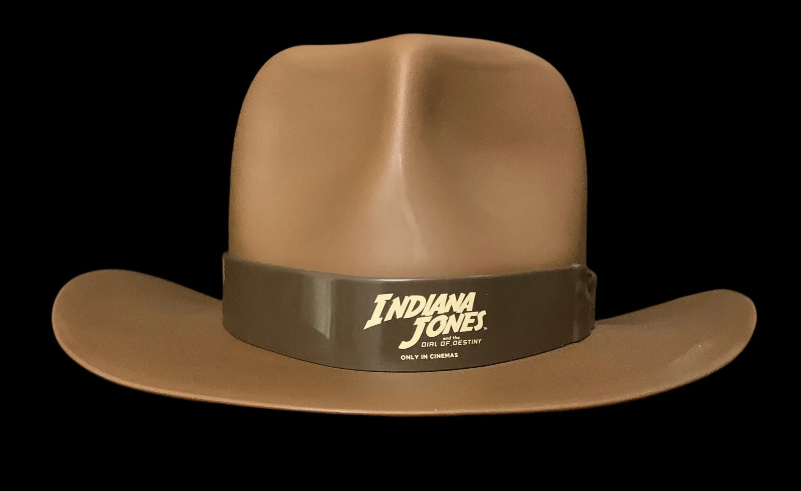 INDIANA JONES DIAL OF DESTINY POPCORN BUCKET FEDORA HAT RARE ODEON EXCLUSIVE, image 3