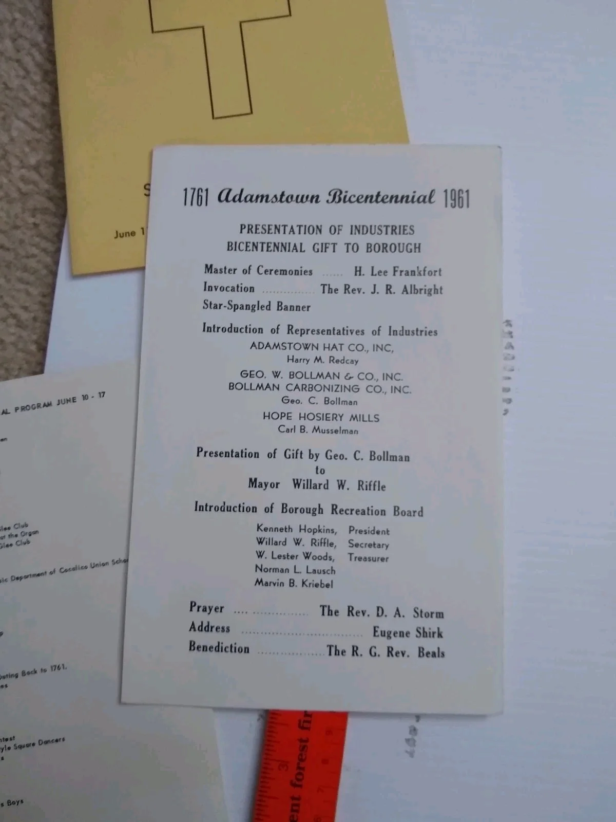 Ralph Flanagan — 1961 Musician Ralph Flanagan autorgraphed program - Composer - Pianist, image 5
