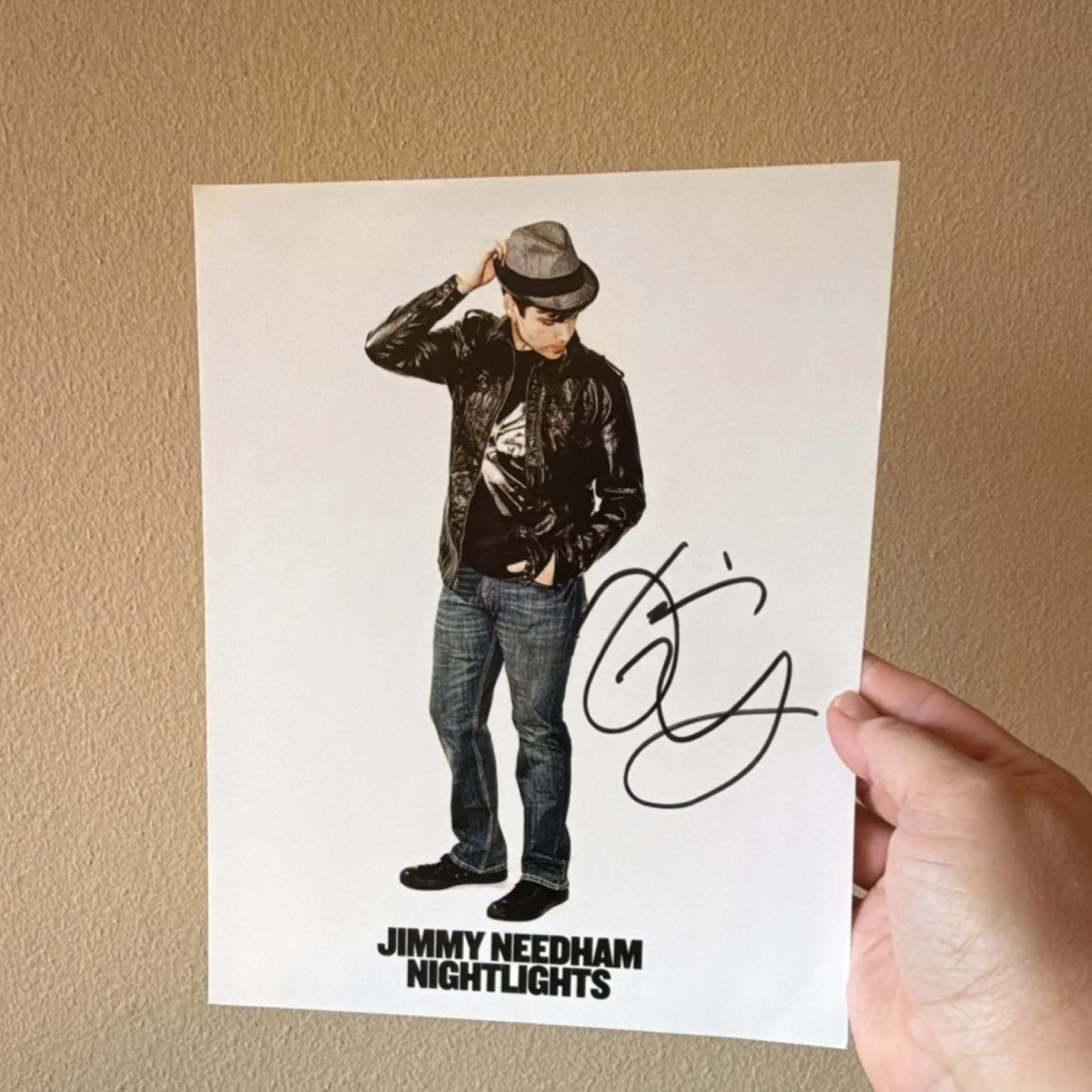 Jimmy Needham Signed 2 OF THEM 8x10 Photographs Nightlights Clear the Stage, изображение 3