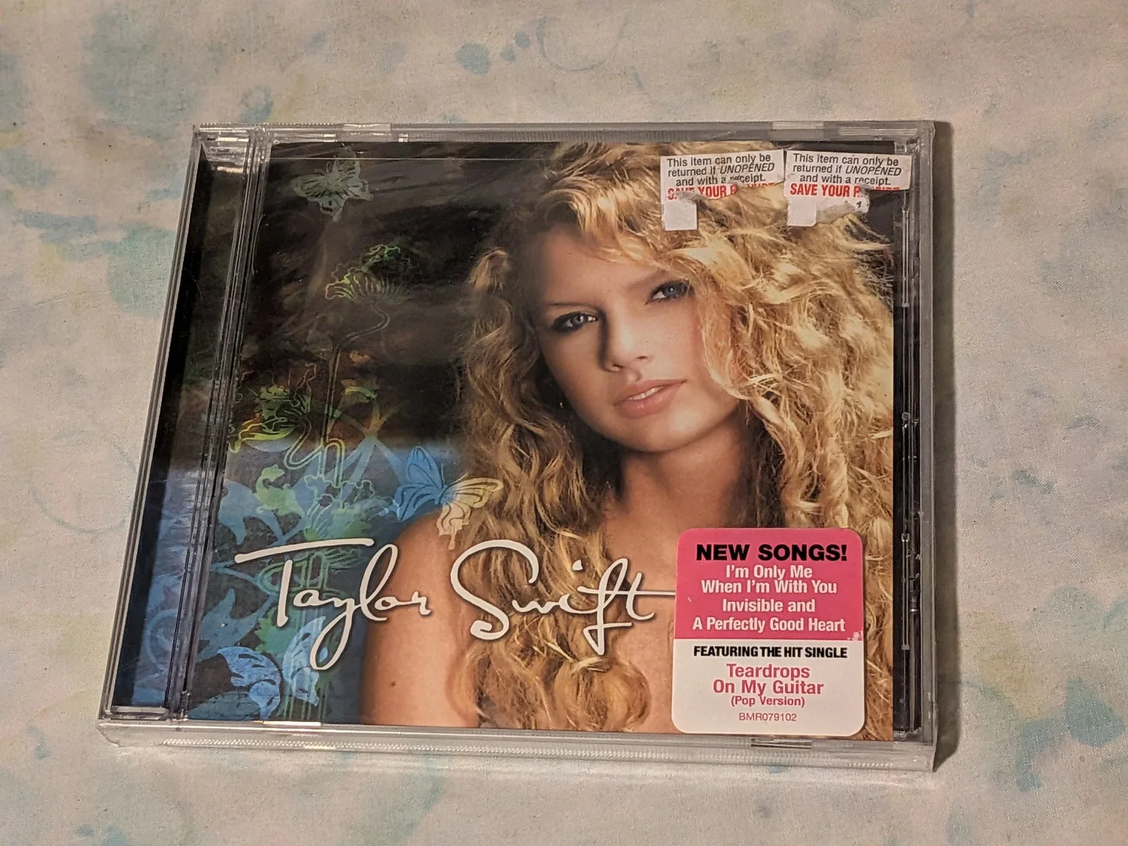 Taylor Swift Self-Titled CD 2006 brand new sealed collectible, image 3