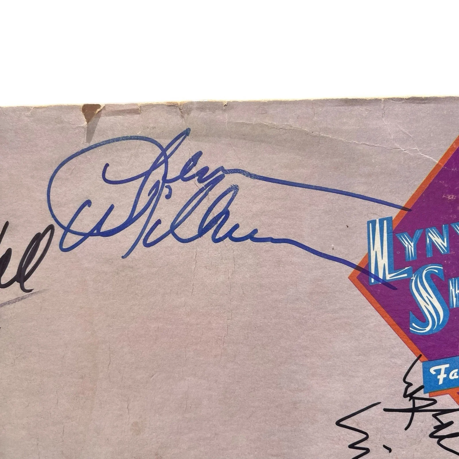 Lynyrd Skynyrd Gary Rossington Signed Autograph Nuthin Fancy Vinyl Album, изображение 2