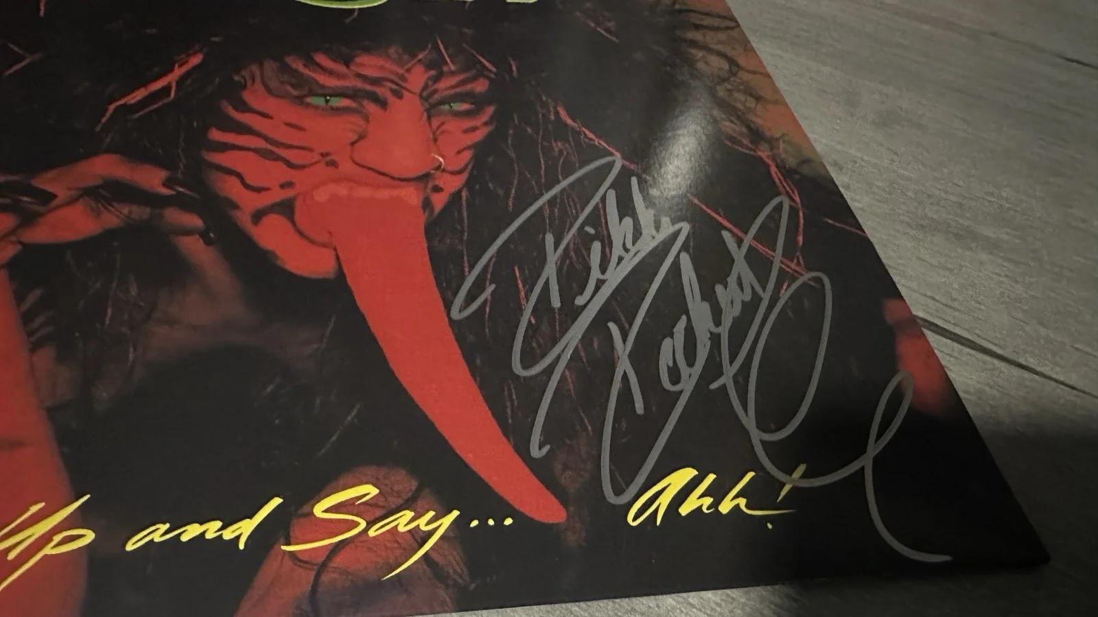 Poison Autographed LP Vinyl By Rikki Rockett Signed, image 2