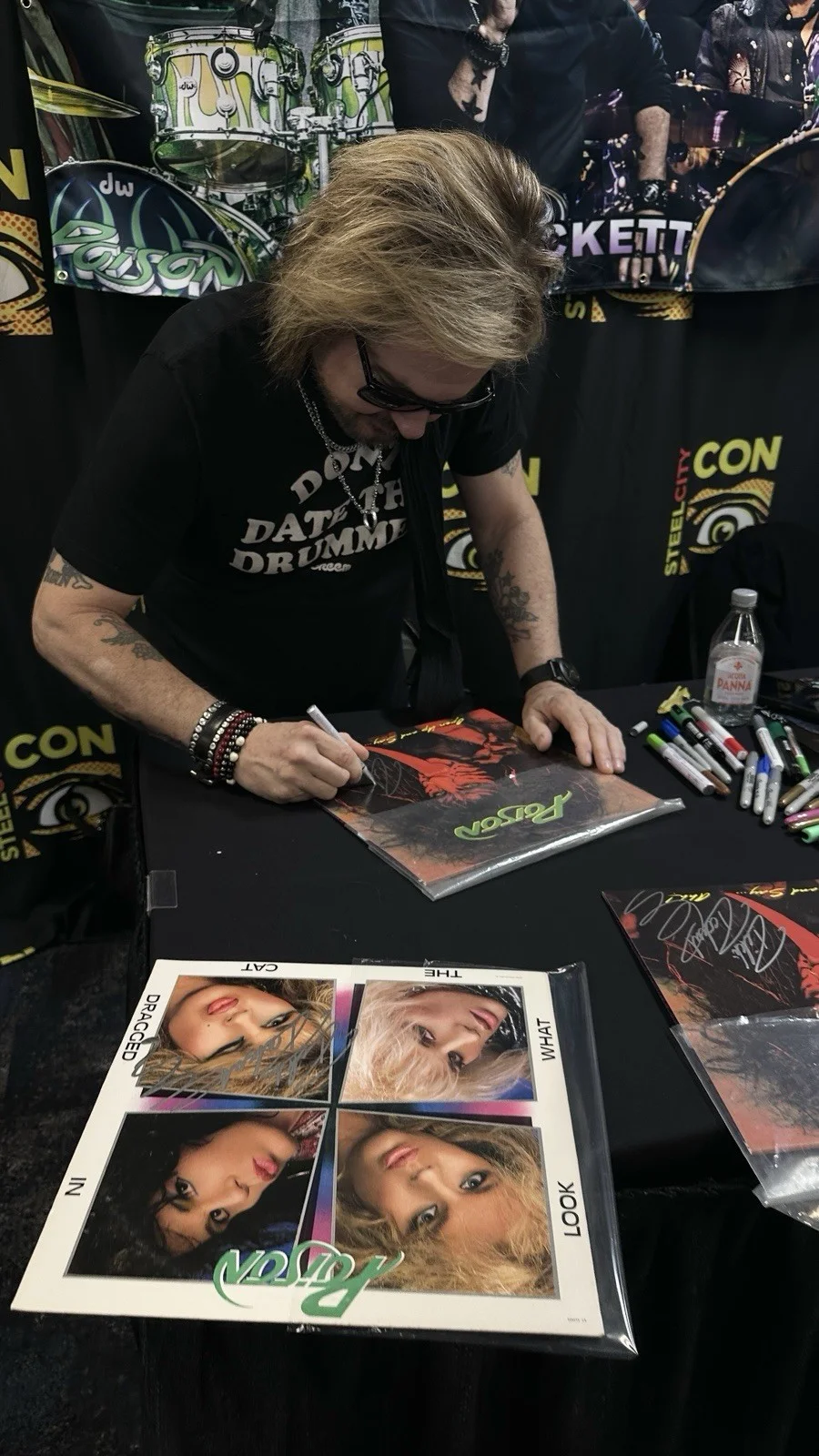 Poison Autographed LP Vinyl By Rikki Rockett Signed, image 5