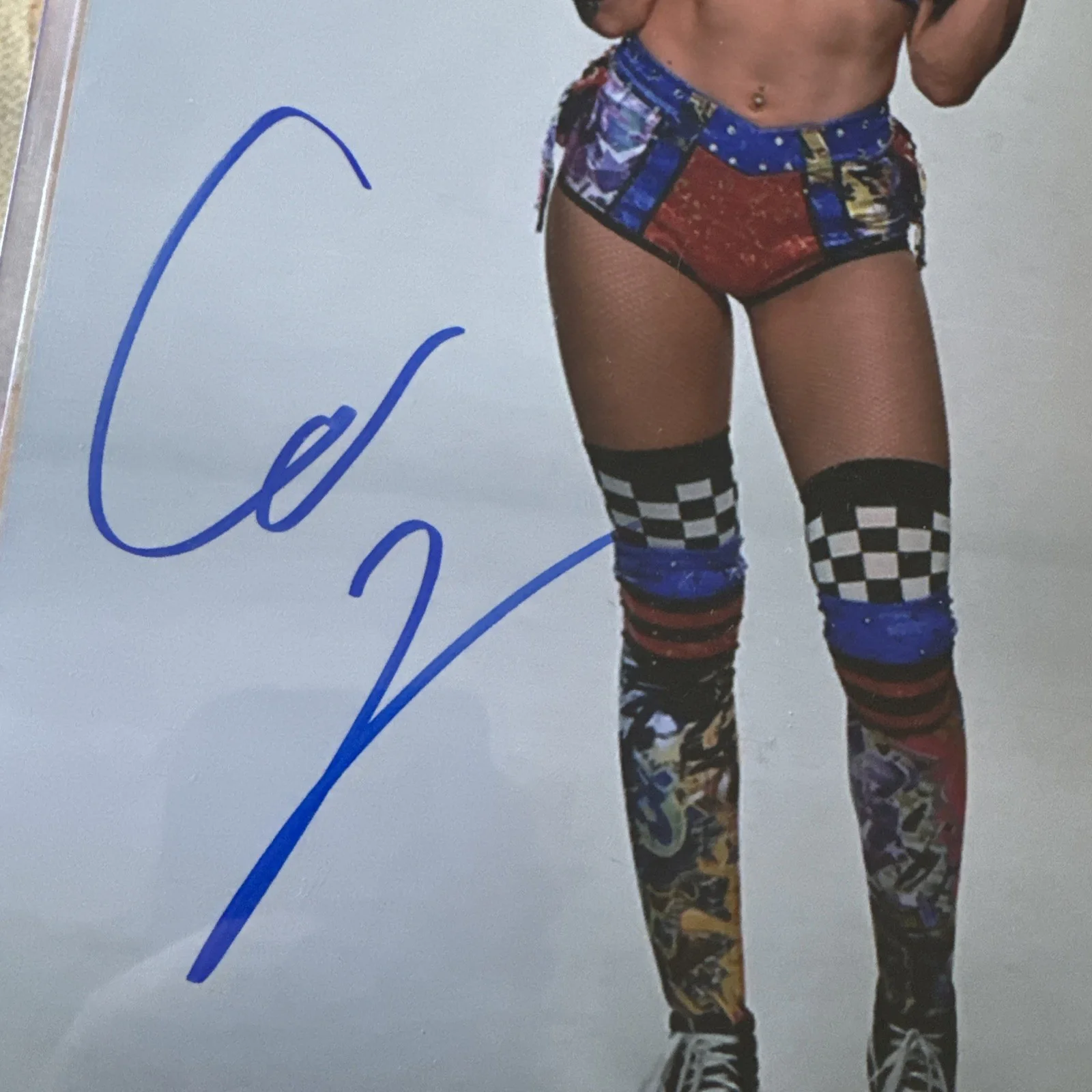 Cora Jade signed 8x10 Photo Amazing autographed Picture + COA WWE TNA, изображение 4