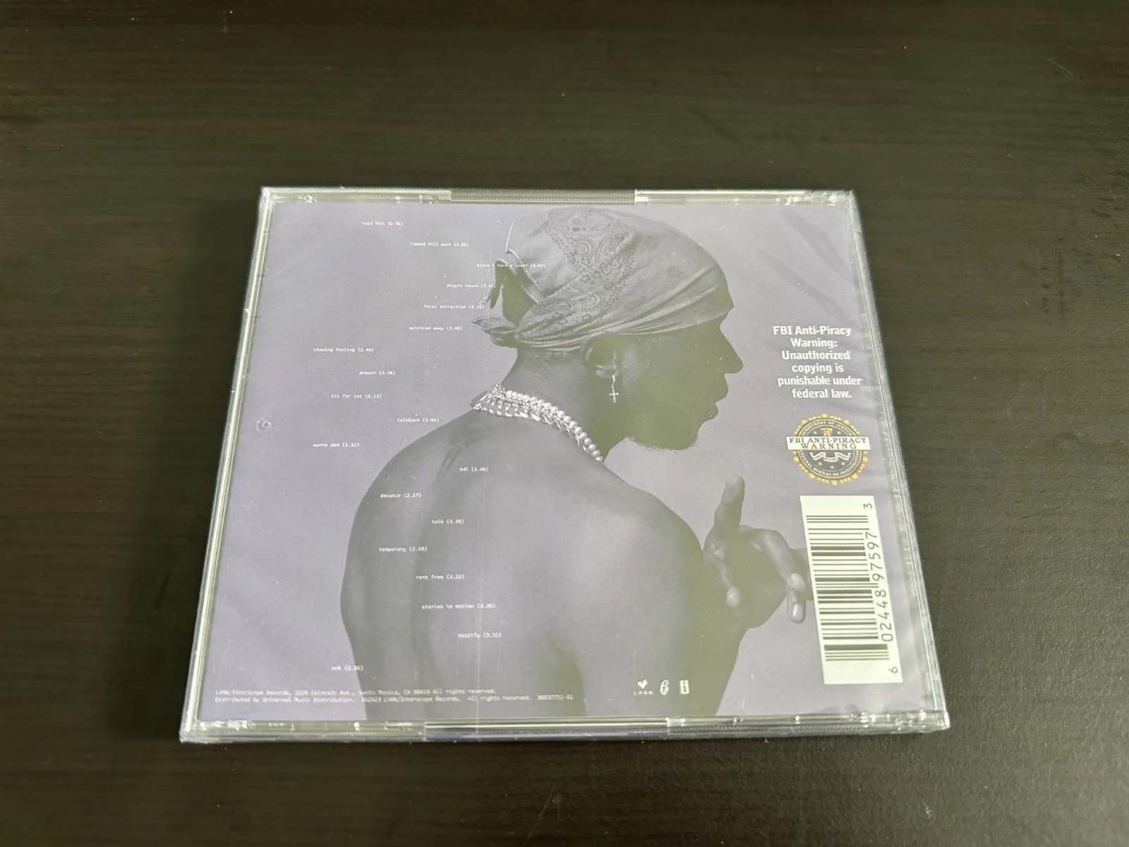 6LACK Signed Autographed Auto Jewel Case CD Since I Have A Lover Sealed New, изображение 2