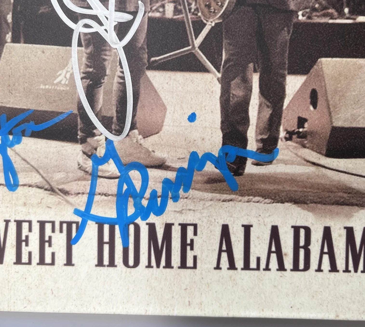 Lynyrd Skynyrd Gary Rossington Signed Sweet Home Alabama Vinyl Album, изображение 3