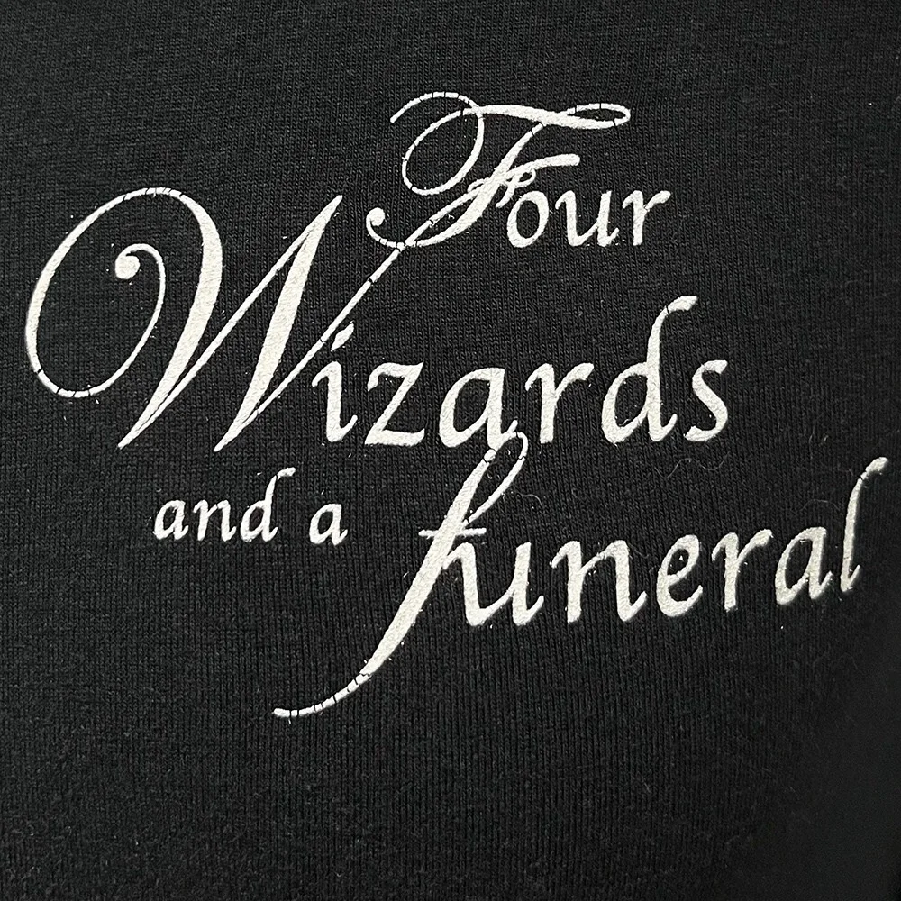 HARRY POTTER Cast & Crew T-Shirt M VFX Dept Movie Goblet of Fire LS HP4 Film, изображение 5