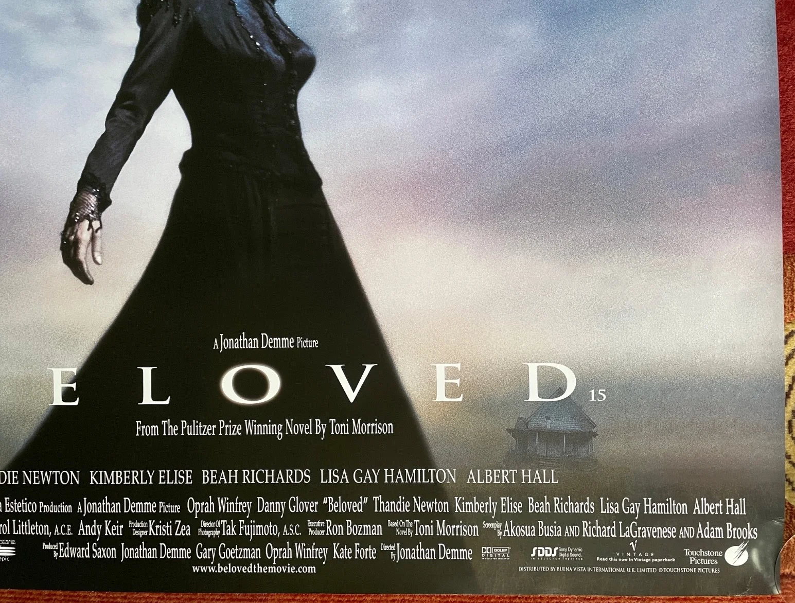 BELOVED (1998) Original UK Quad Movie Poster Oprah Winfrey Thandie Newton, изображение 5