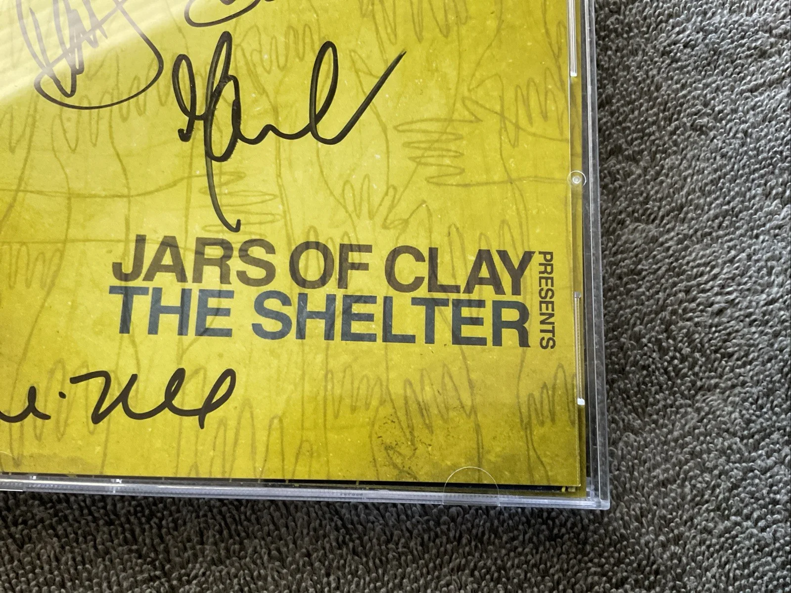 Jars Of Clay The Shelter CD 1997 W/ 4 Signatures Essential Records No Coa, изображение 4