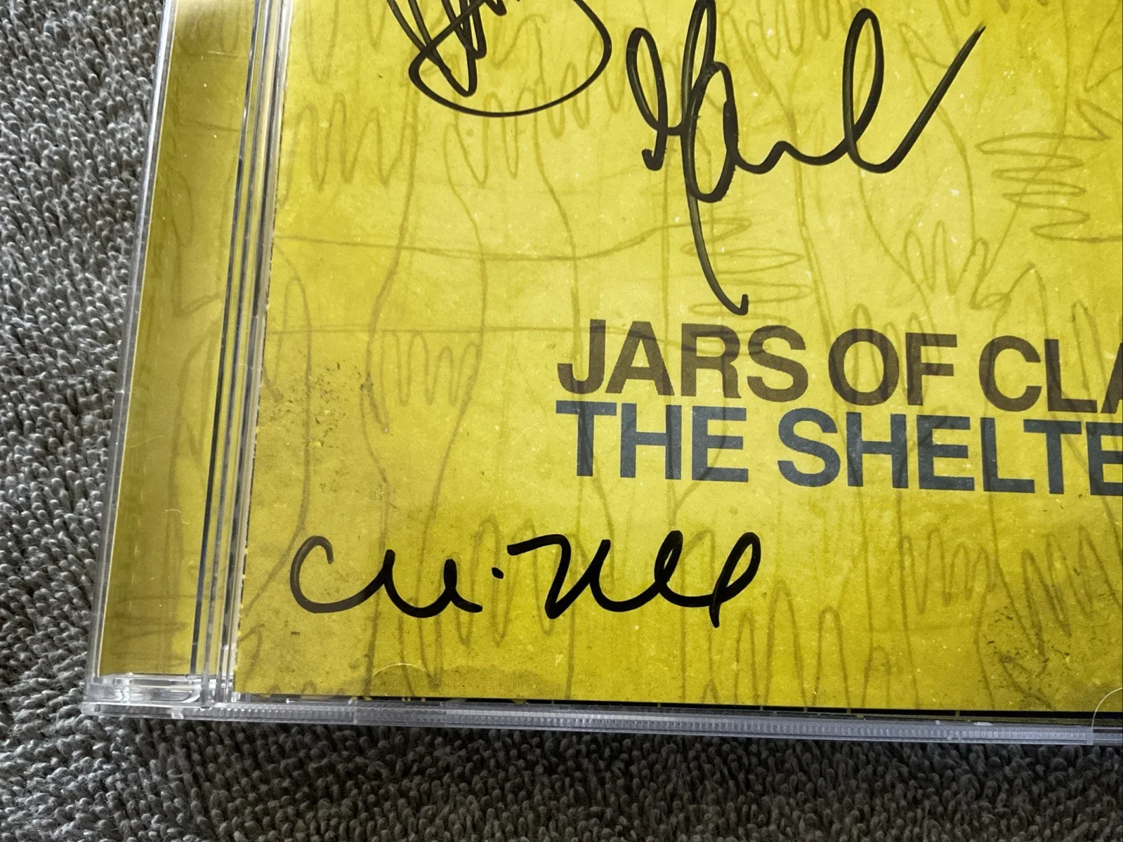 Jars Of Clay The Shelter CD 1997 W/ 4 Signatures Essential Records No Coa, изображение 5