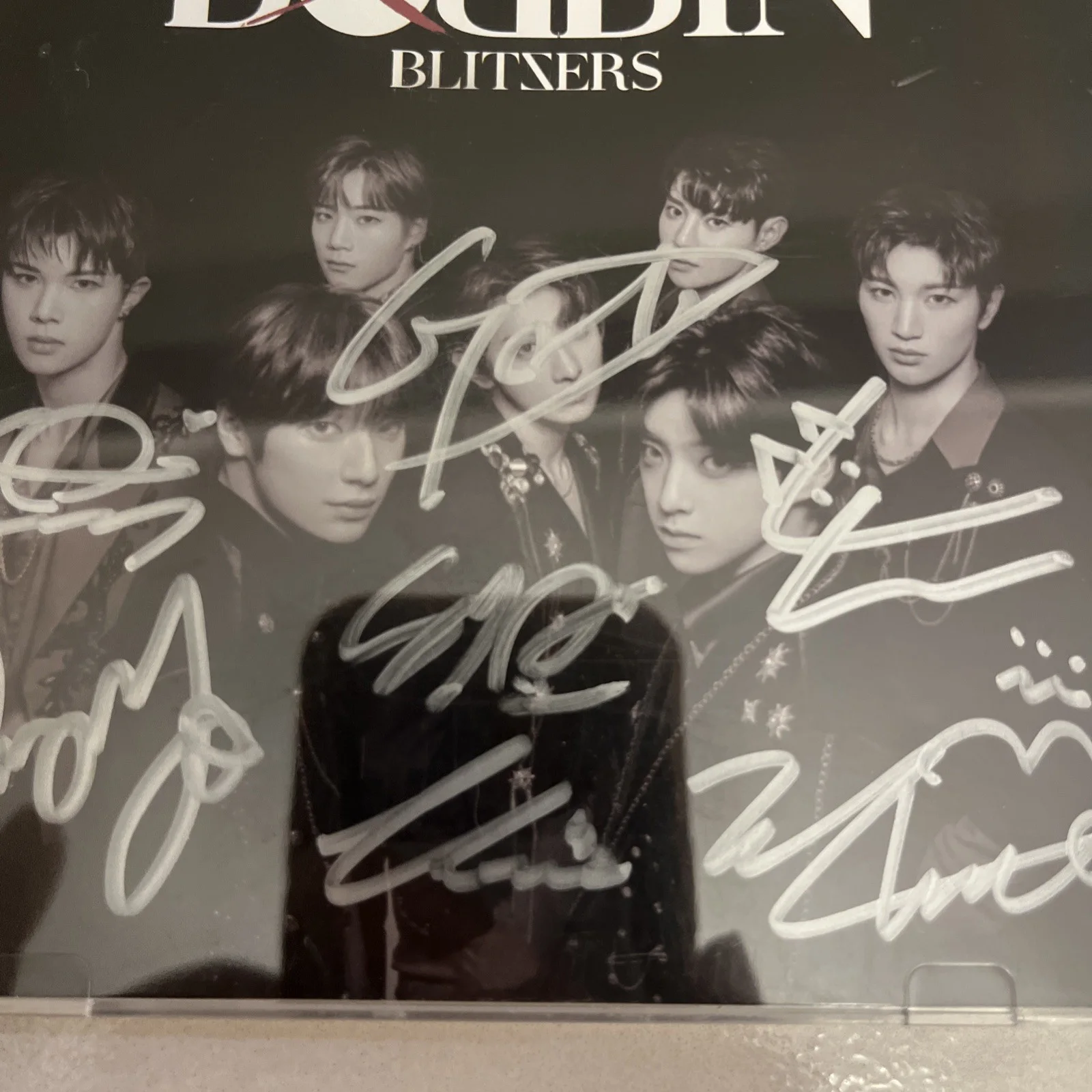 Blitzers - Bobbin' Signed Autographed CD Promo Single Album 2022 Photo Cards, изображение 3