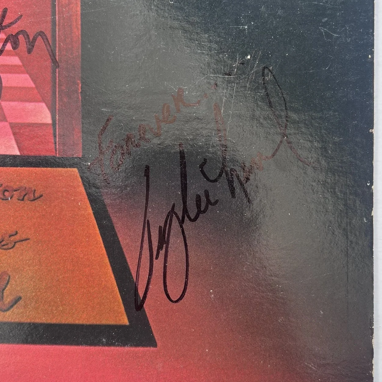 Rossington Collins Band Signed This Is The Way Vinyl Album Lynyrd Skynyrd, изображение 2