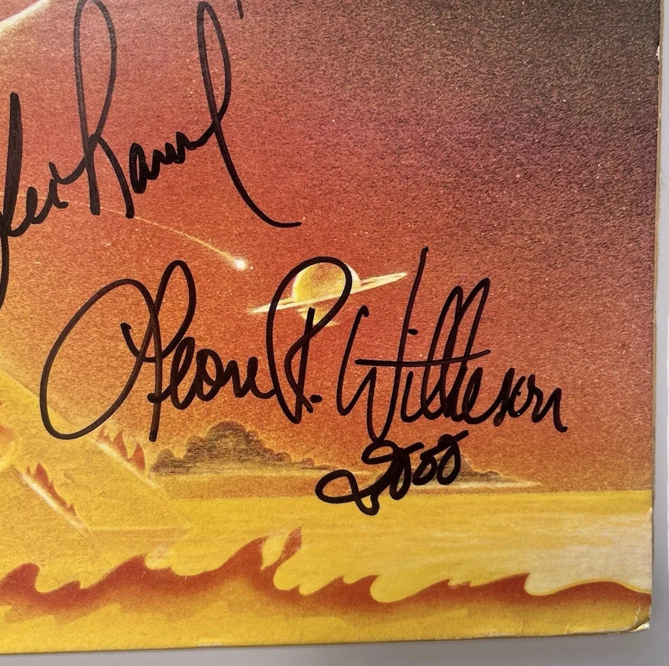 Rossington Collins Band Signed Anytime Anyplace Anywhere Vinyl Album Skynyrd, изображение 2