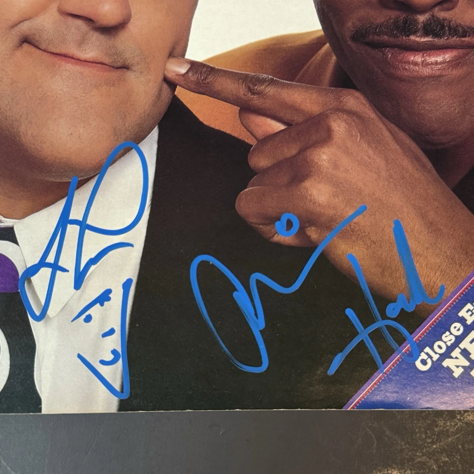 Jay Leno, Arsenio Hall — Jay Leno & Arsenio Hall Signed Rolling Stone Magazine Actor Autographed JSA COA, image 2