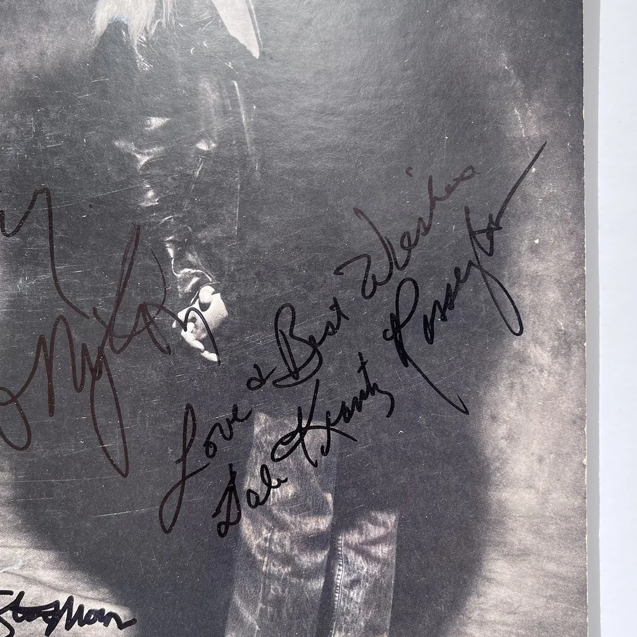 The Rossington Band Signed Love Your Man Vinyl Album Lynyrd Skynyrd, изображение 2