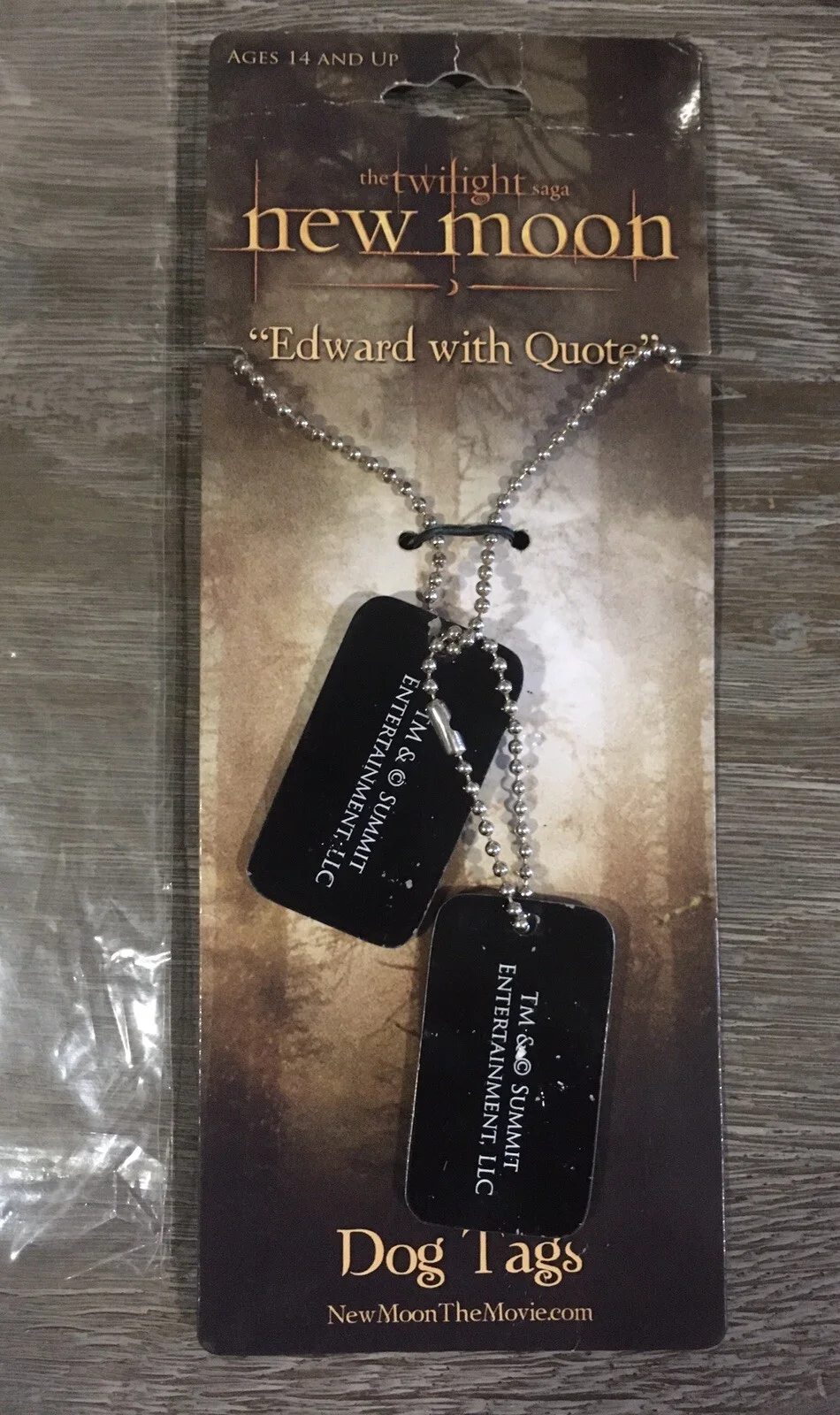 Twilight ~ New Moon ~ “Why Are You So Willing To Give Up Your Soul” Dog Tags, изображение 3
