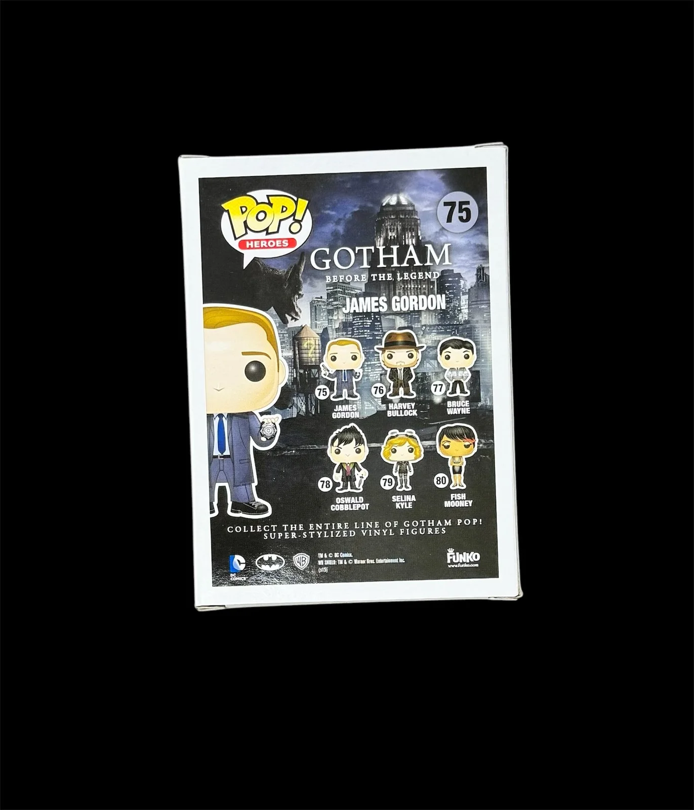 Bob McKenzie — Bob McKenzie Signed Gotham James Gordan Funko Pop #75 COA Proof Photo, изображение 5