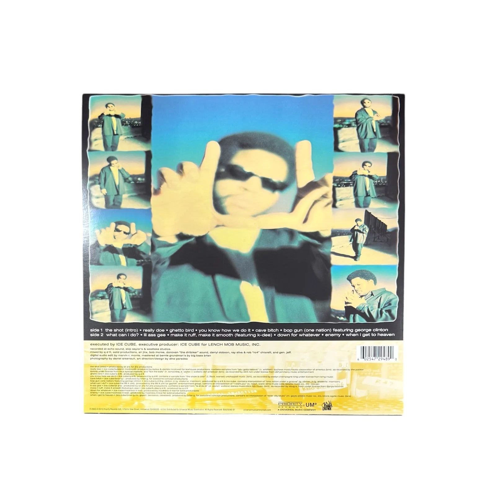 Ice Cube Signed Lethal Injection Vinyl Record Album COA Proof Photo 1, image 5