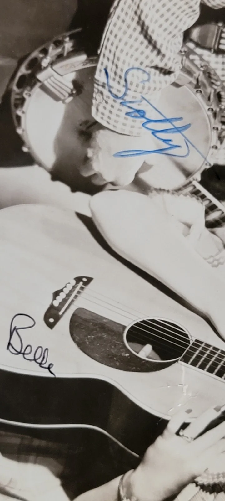 Scotty, Lula Belle — VTG Hand Signed Photograph SCOTTY & LULA BELLE Country Music Black & White Photo, изображение 4