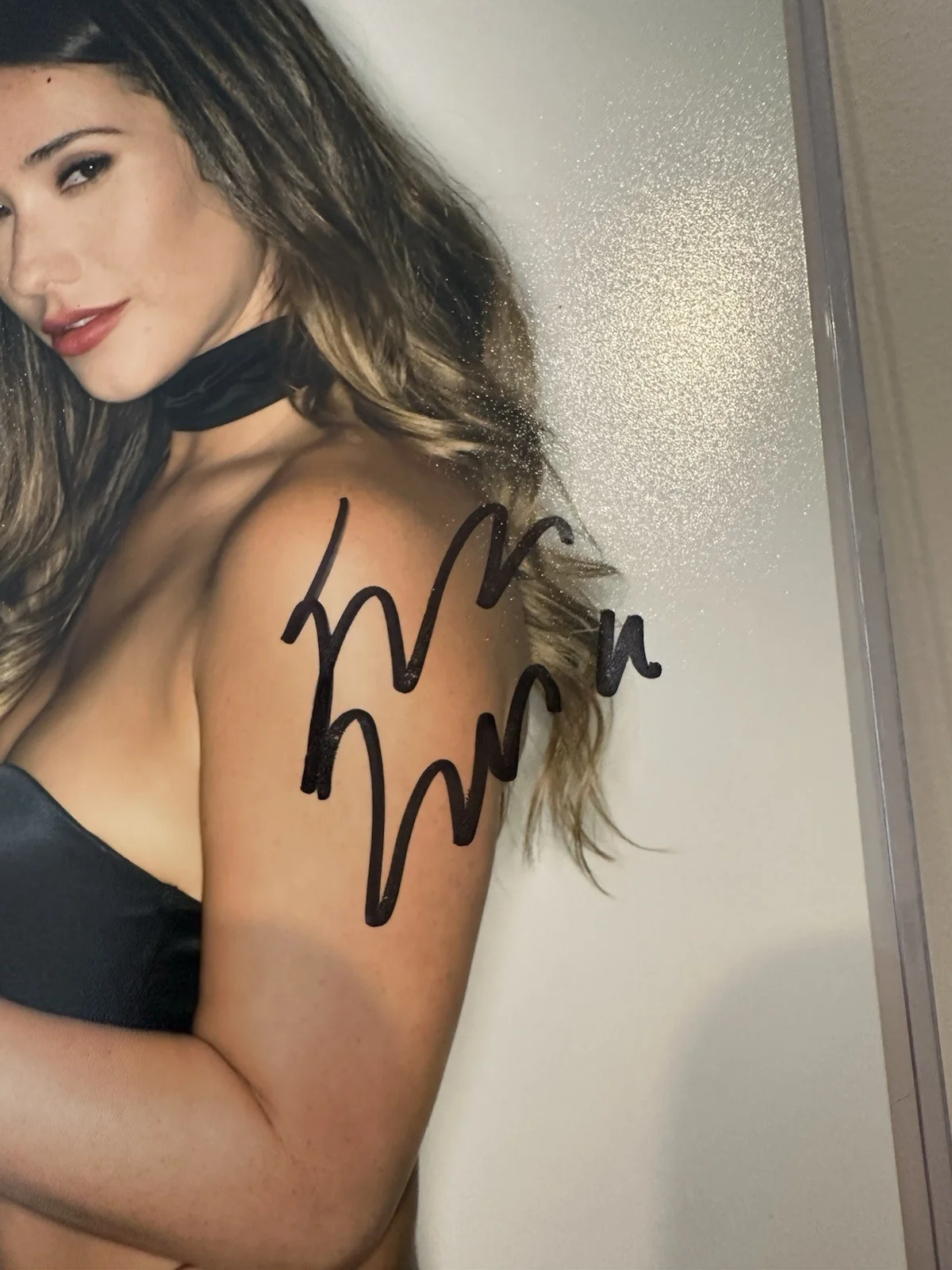 Riley Reid & Eva Lovia Porn Star Autographed 8x10 Photo Beckett Authenticated, изображение 2