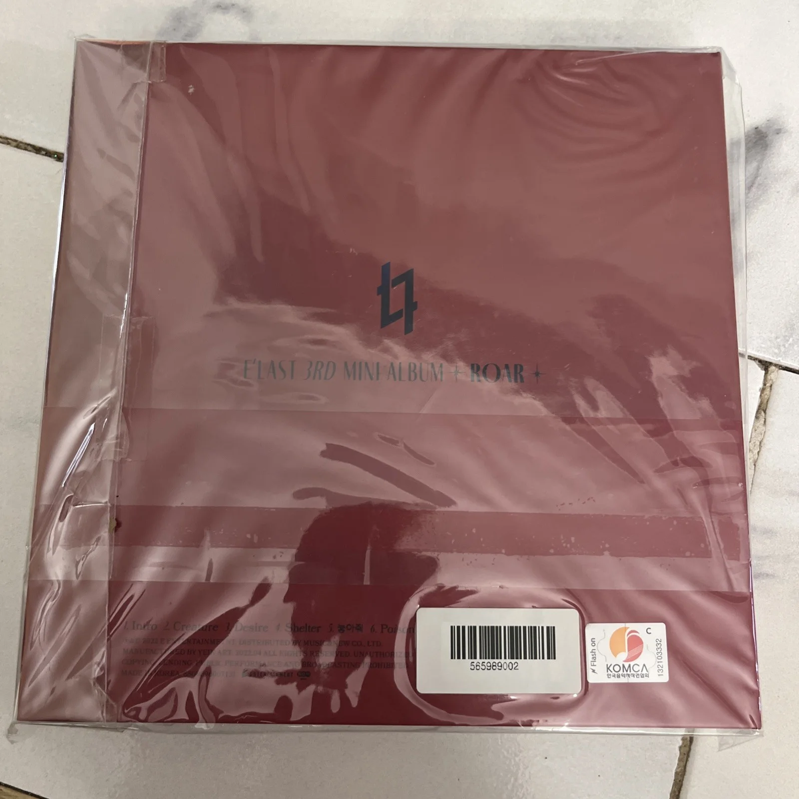 E'Last 3rd Mini Album Roar Signed Photo book CD Photo cards Bundle, изображение 3