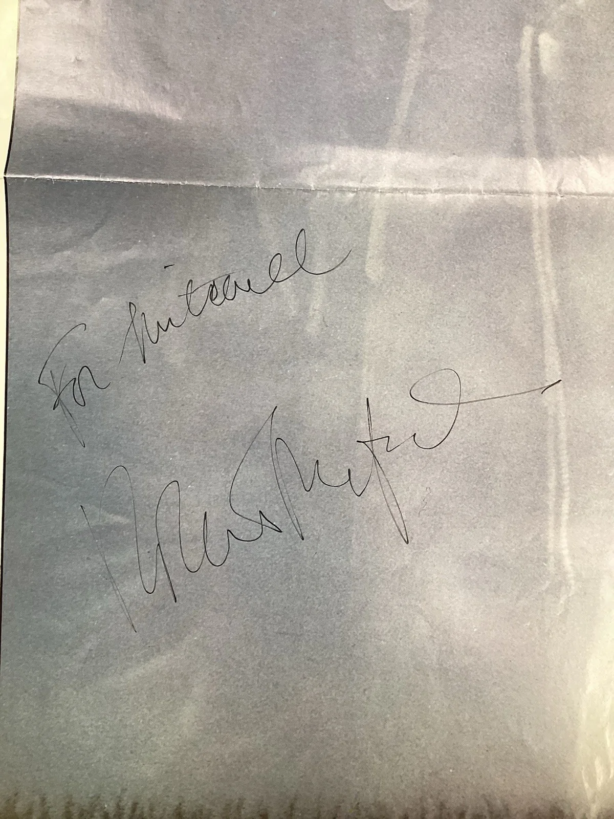 Robert Redford — Robert Redford Signed Poster 41x27 The Natural Roy Hobbs Auto Butch Cassidy JSA, image 2
