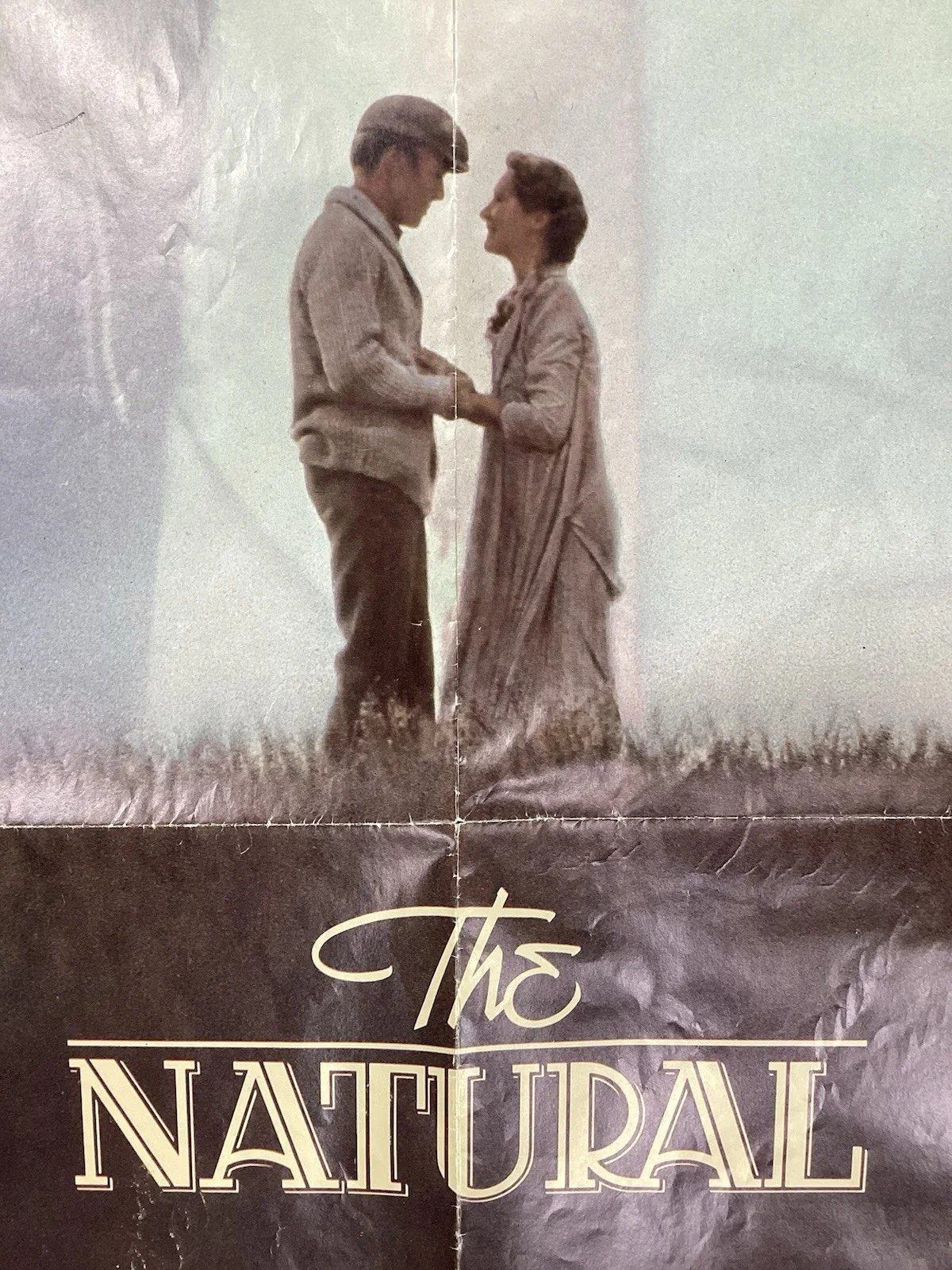 Robert Redford — Robert Redford Signed Poster 41x27 The Natural Roy Hobbs Auto Butch Cassidy JSA, image 4