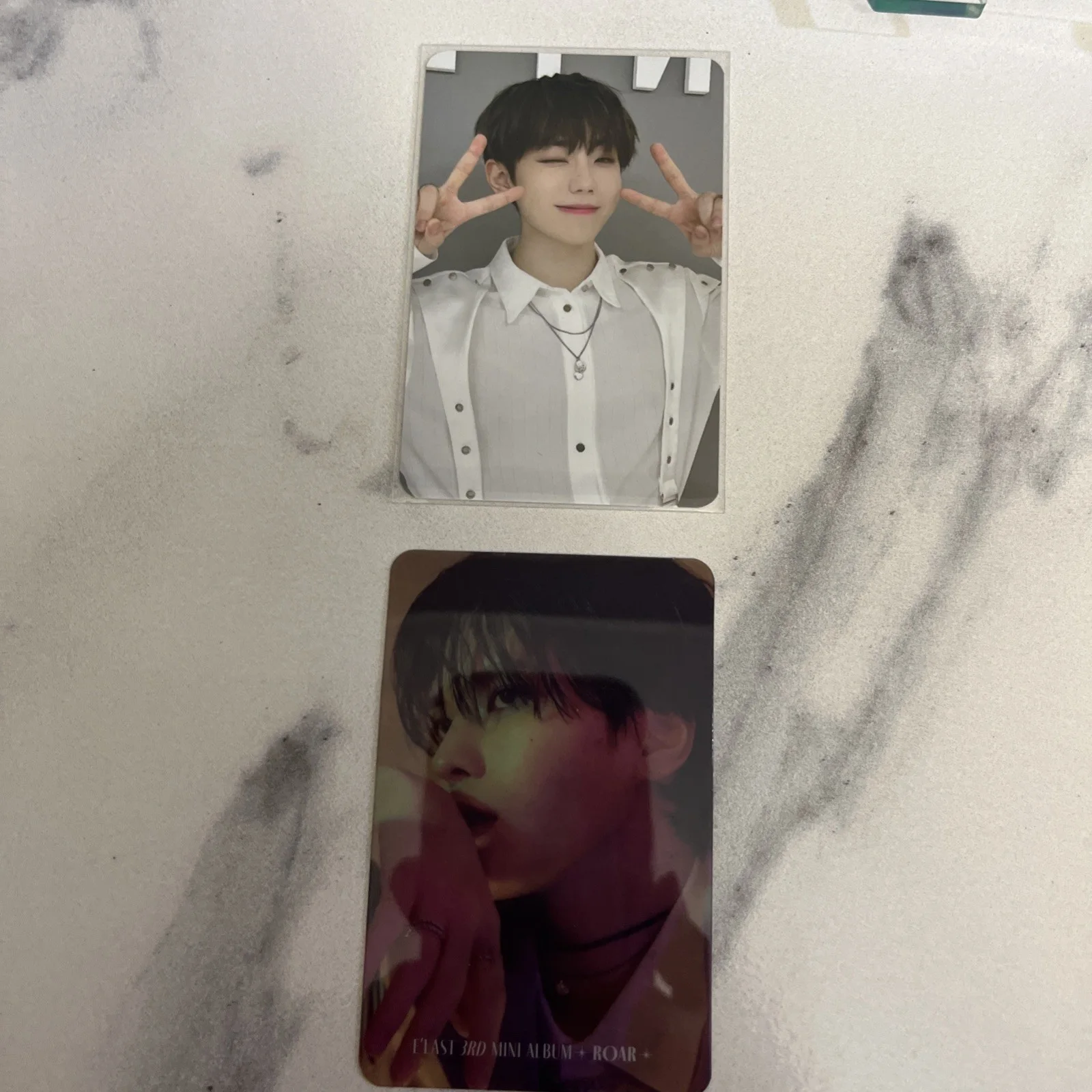 E'Last 3rd Mini Album Roar Signed Photo book CD Photo cards Light Stick Bundle, изображение 4