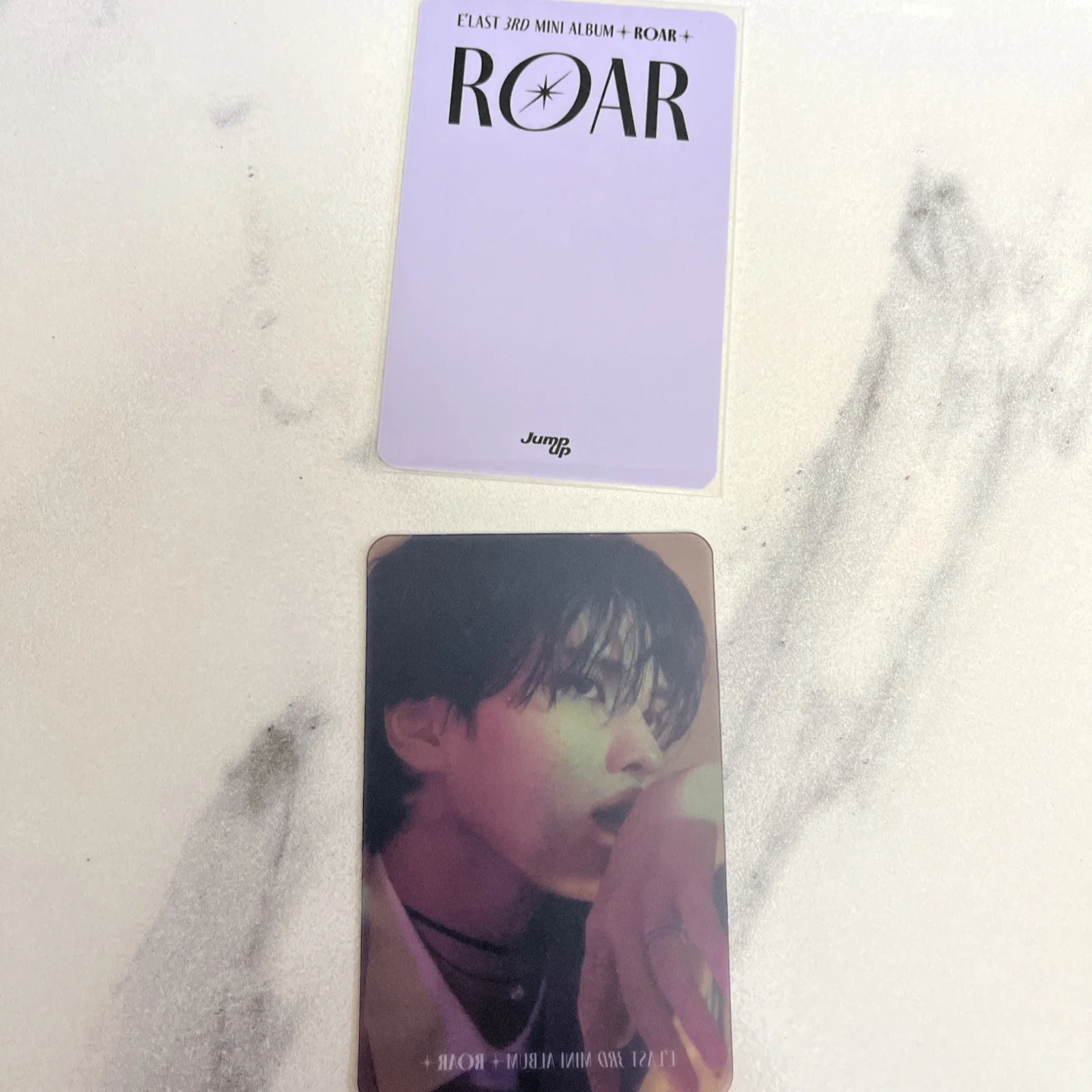E'Last 3rd Mini Album Roar Signed Photo book CD Photo cards Light Stick Bundle, изображение 5