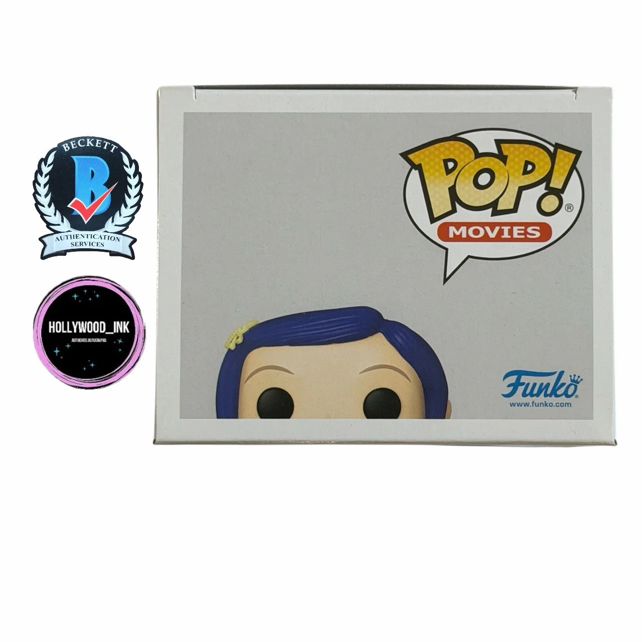 Dakota Fanning — DAKOTA FANNING SIGNED CORALINE WITH DOWSING ROD FUNKO EXCLUSIVE W/PROOF+BECKETT, изображение 5