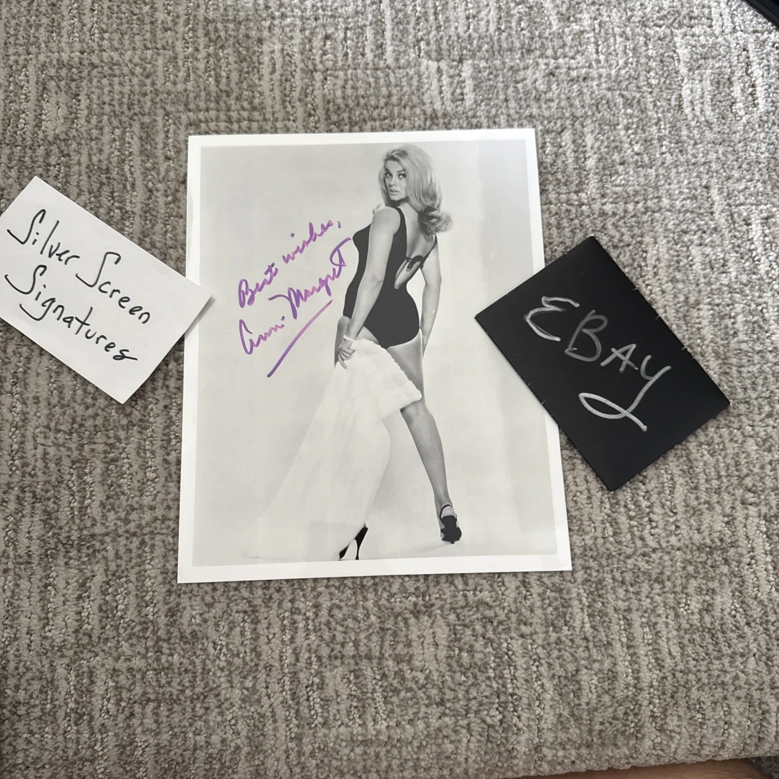 Ann-Margret SIGNED AUTOGRAPHED 8x10 PHOTO JSA Stunning, image 3