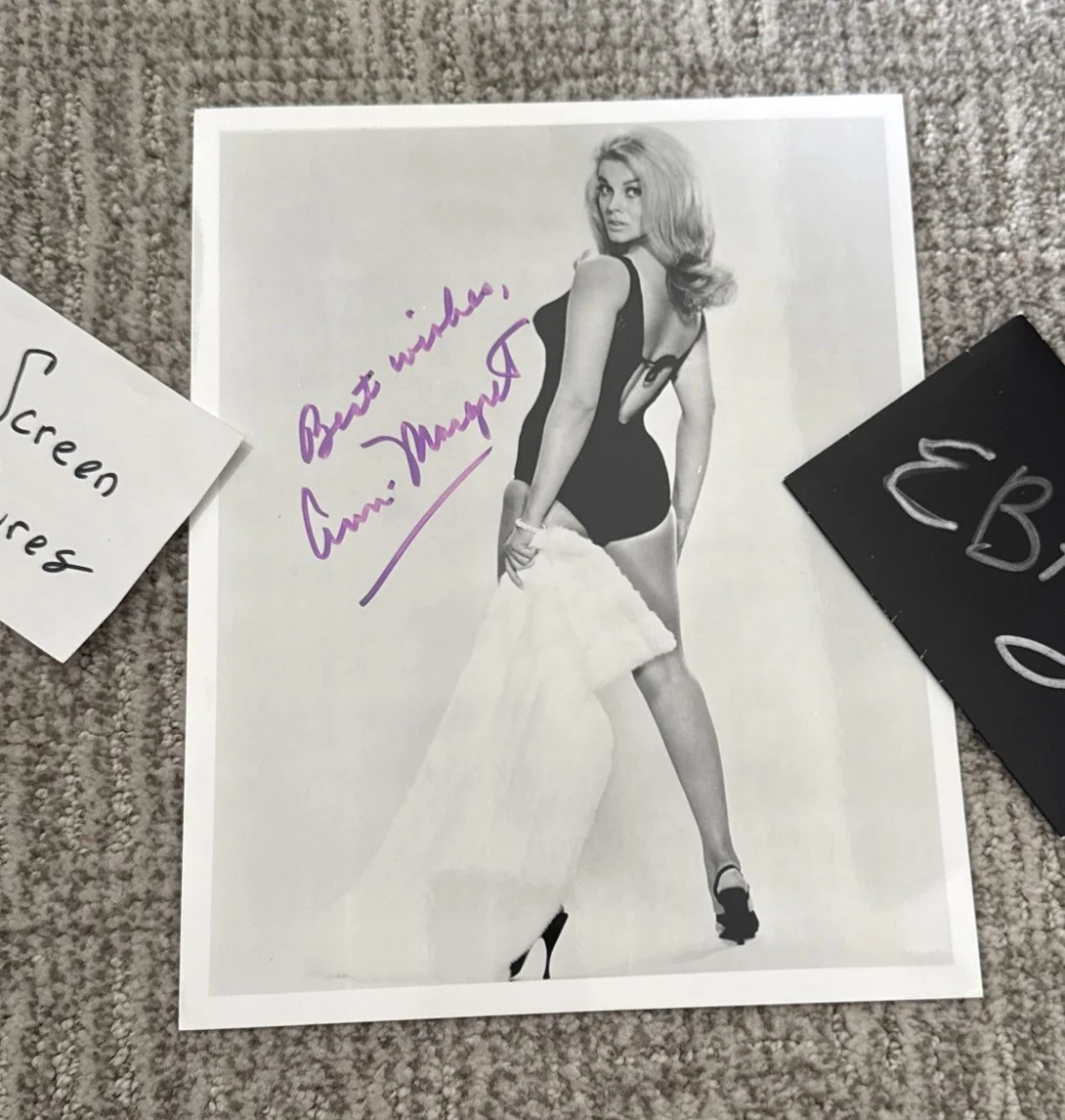 Ann-Margret SIGNED AUTOGRAPHED 8x10 PHOTO JSA Stunning, image 4